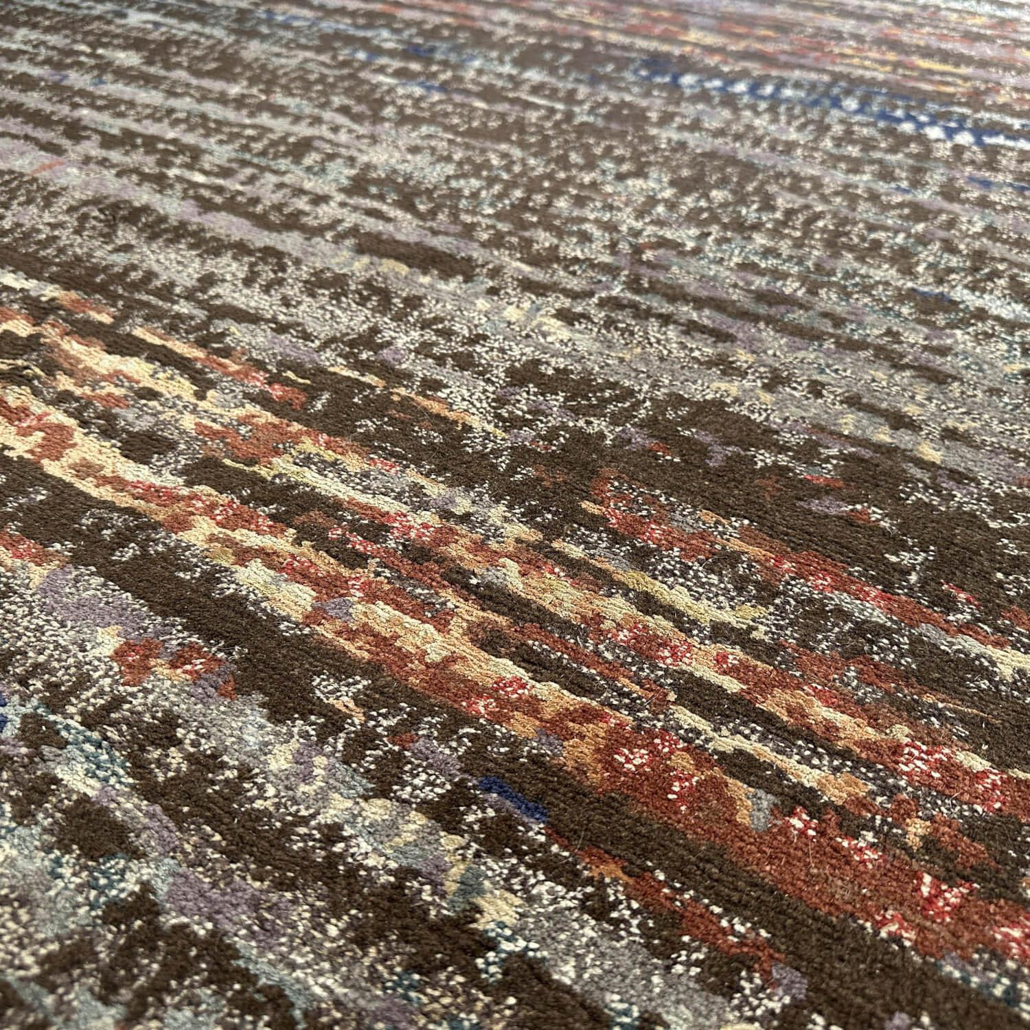 Legends Of Carpets Kina Teppich Wolle Brennnessel Rot
