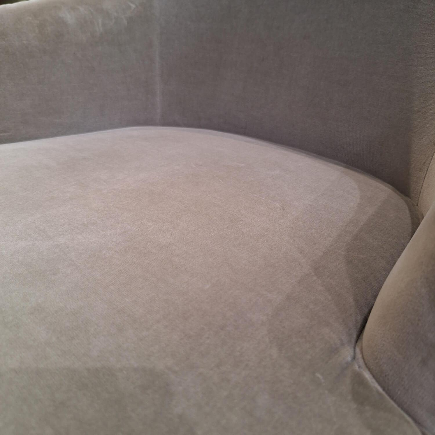 Walter Knoll Armchair 375 Fabric Harald Grey Silver Oak