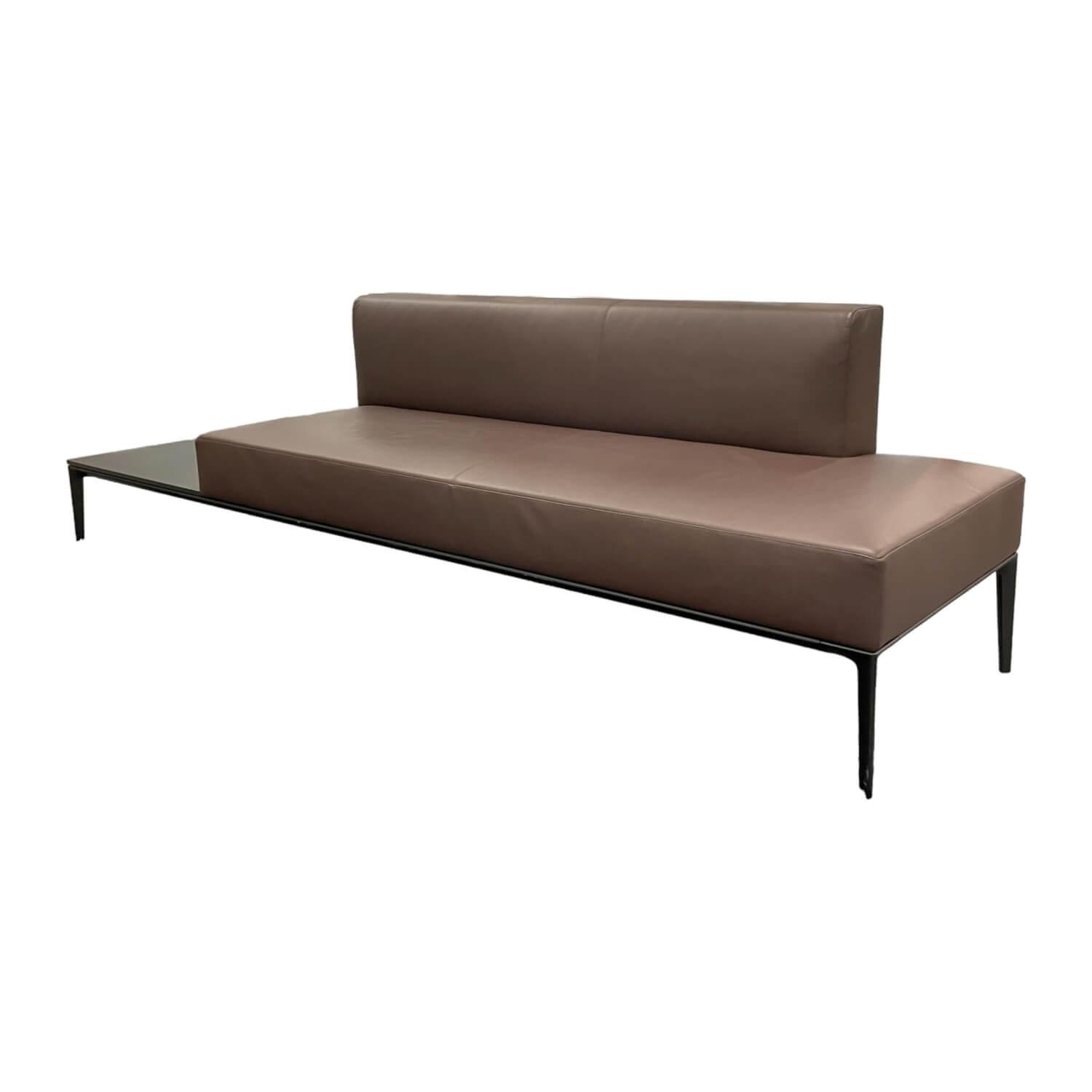 Walter Knoll Jaan Bank Leder Braun