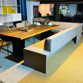 Walter Knoll Eckbank Together Leder Elen Taupe 1406