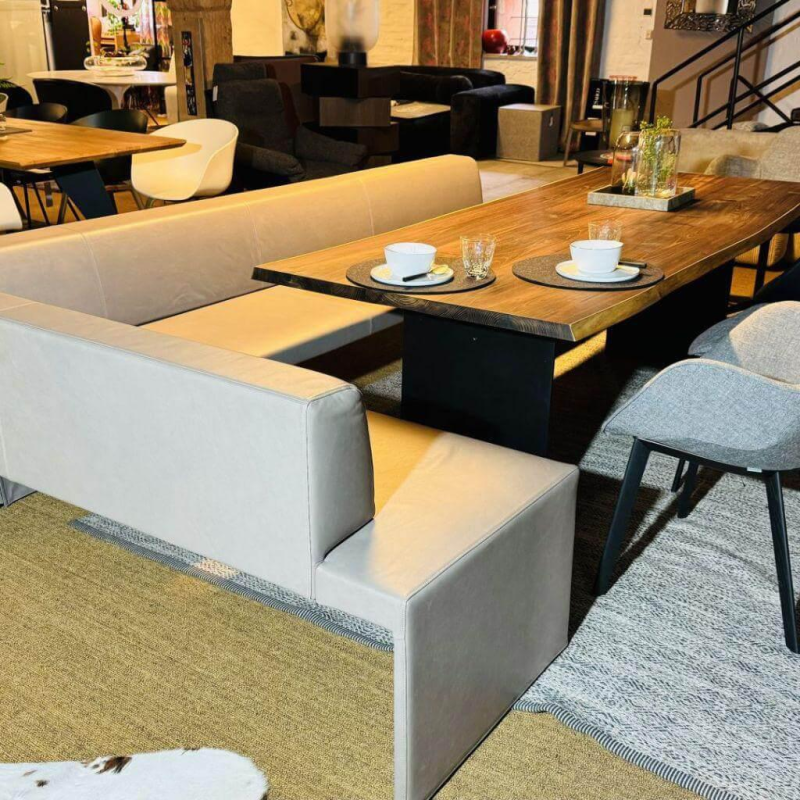 Walter Knoll Eckbank Together Leder Elen Taupe 1406