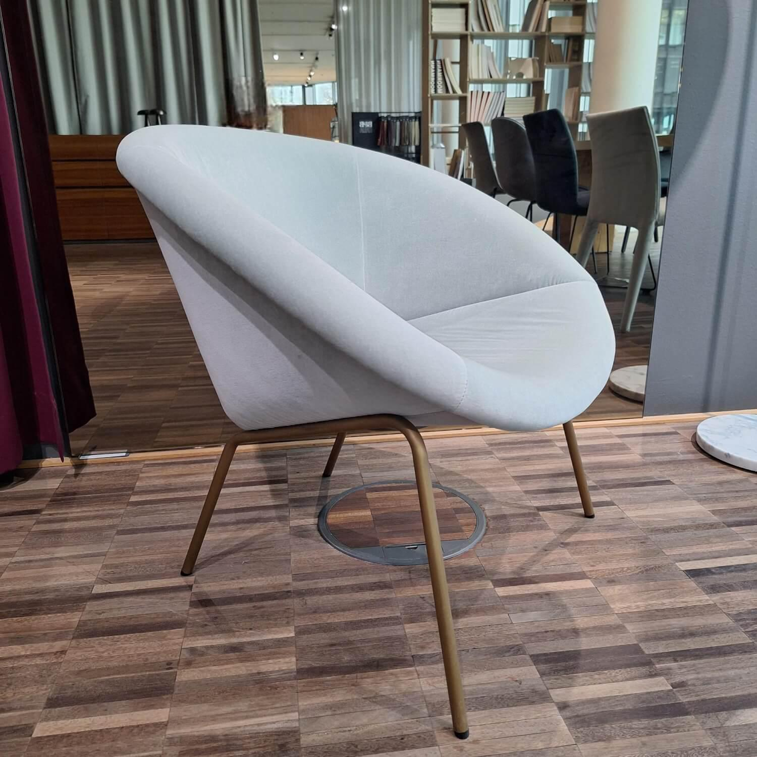 Walter Knoll Armchair 369 Stoff Harald Jade