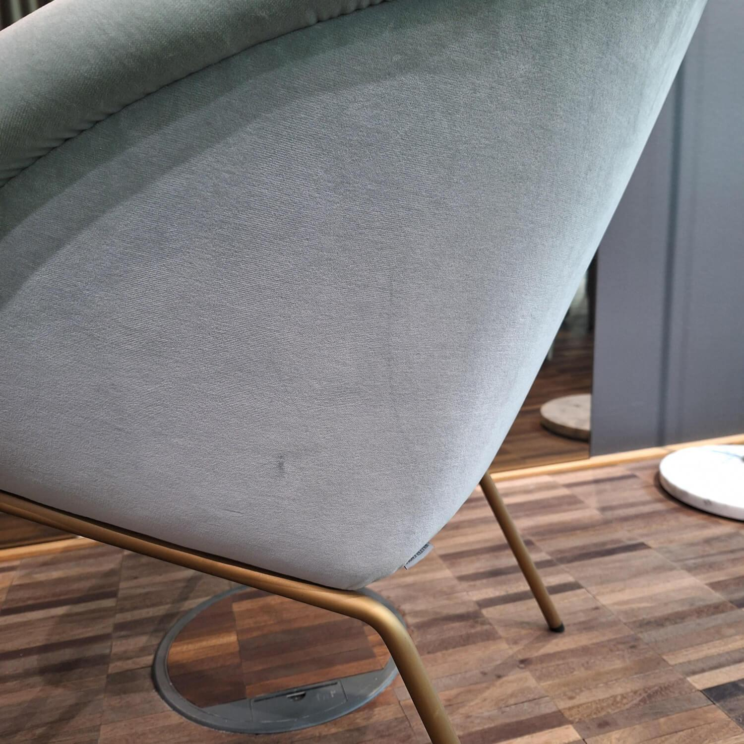 Walter Knoll Armchair 369 Stoff Harald Jade
