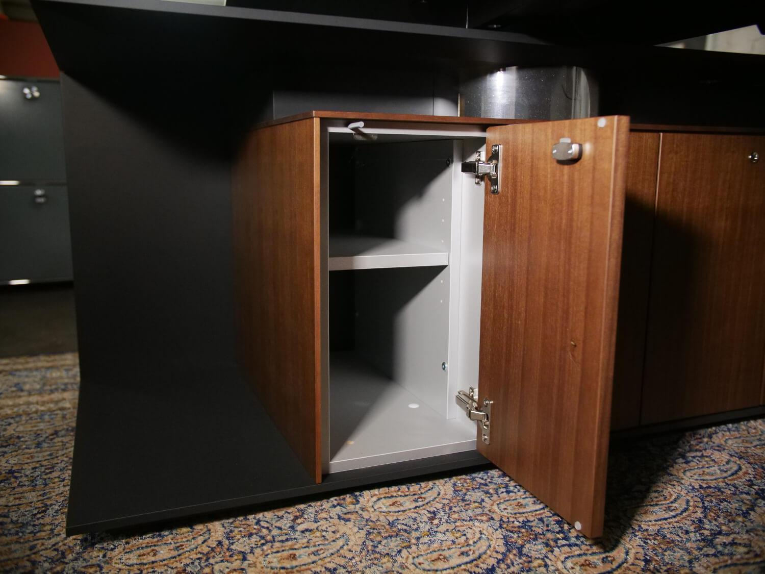 Walter Knoll Keypiece Nussbaum Schreibtisch Höhenverstellbar