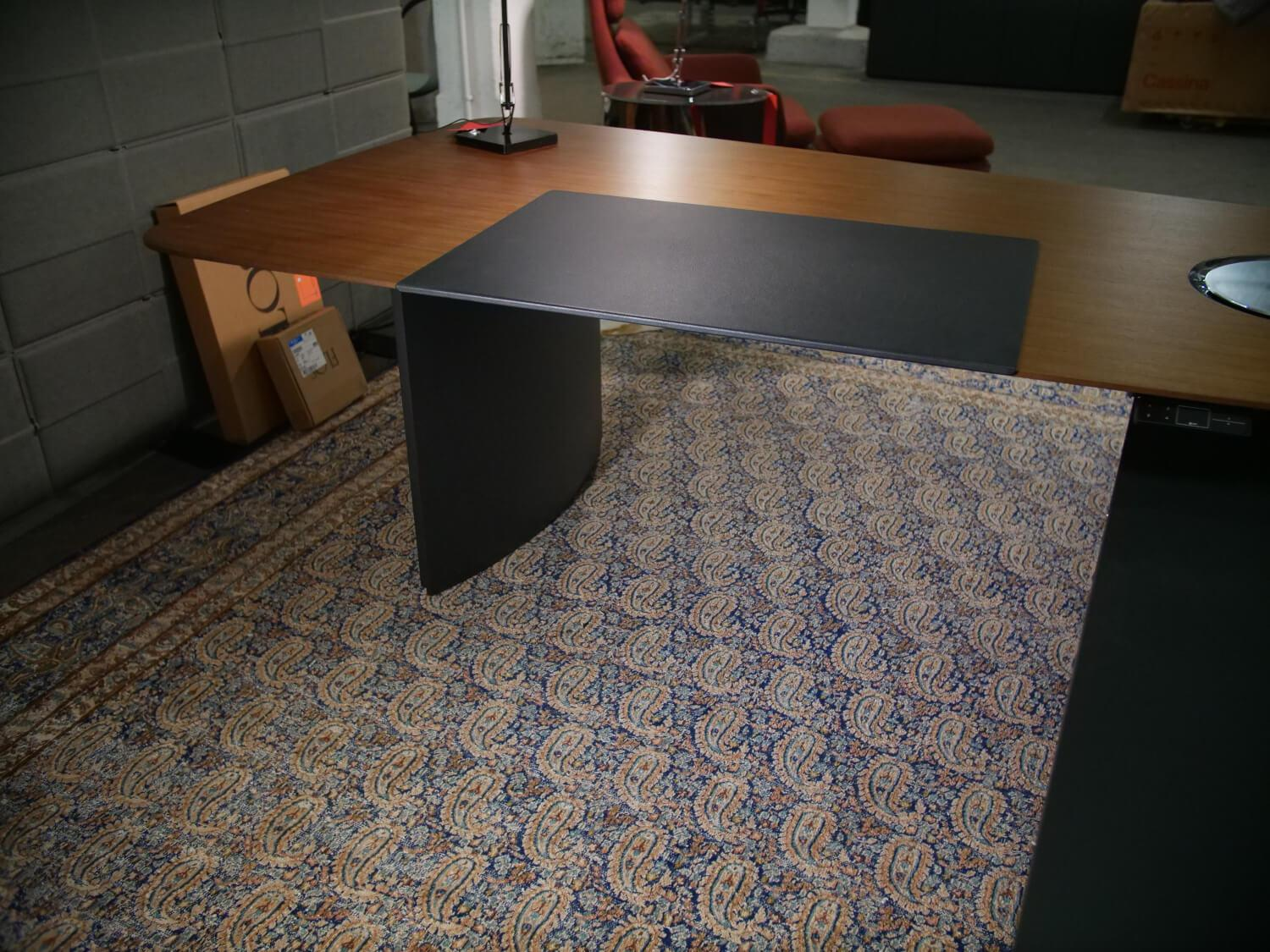 Walter Knoll Keypiece Nussbaum Schreibtisch Höhenverstellbar