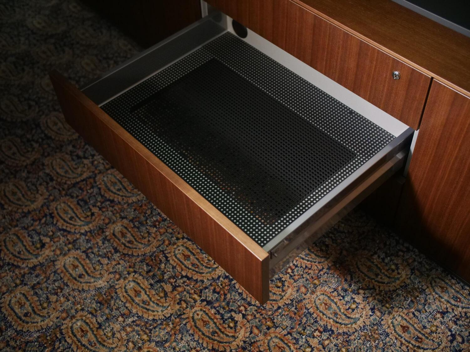 Walter Knoll Keypiece Nussbaum Schreibtisch Höhenverstellbar