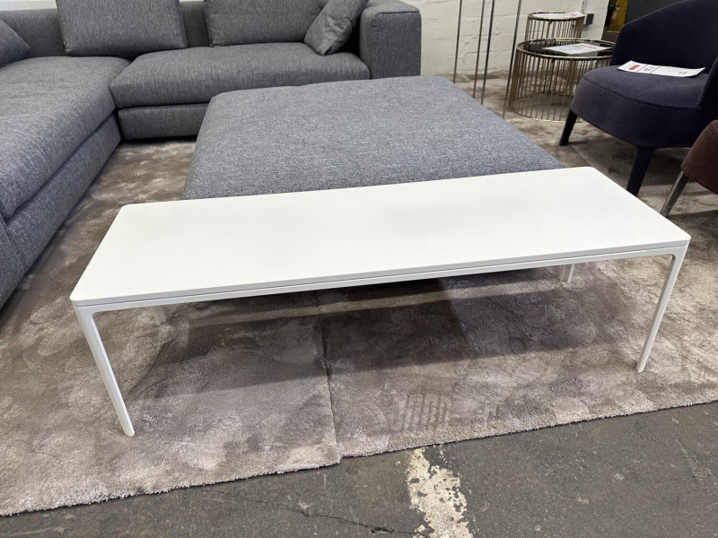Vitra Plate Couchtisch MDF Weiß Pulverbeschicht