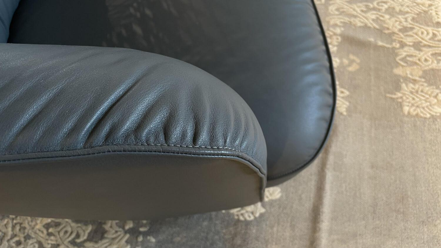 Walter Knoll Sessel Ishino Leder Congress 1441 Basalt Grau