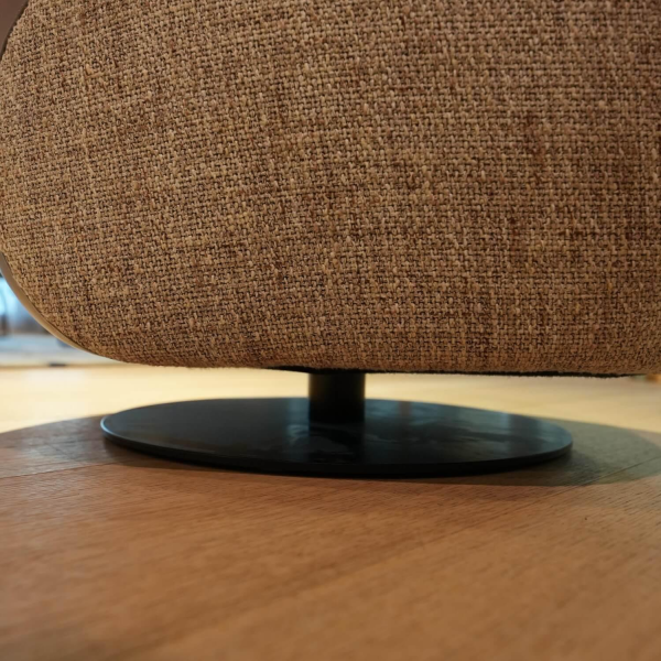 Walter Knoll Sessel Bao Klein Stoff Sorel Smoke Quarz Beige