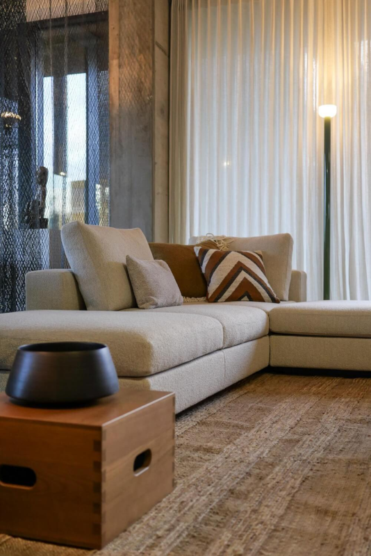 Walter Knoll Living Landscape 755 Ecksofa Bezug Curly Beige