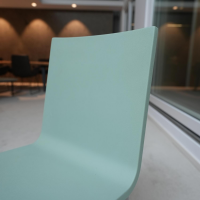 Vitra Stuhl 03 Mint Kunststoff Silber
