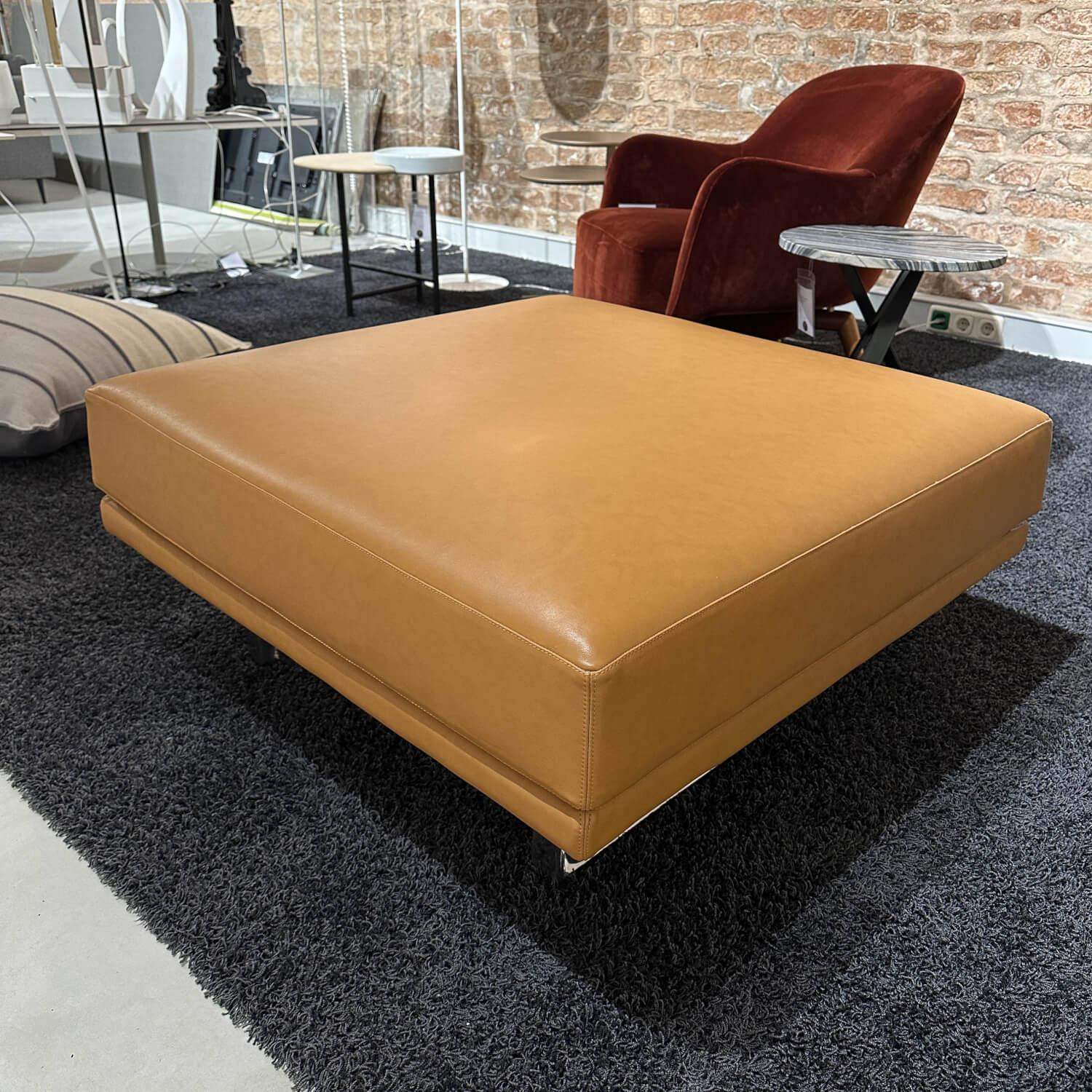 Walter Knoll Polstersitz Prime Time 490 H1 Leder Tan Braun