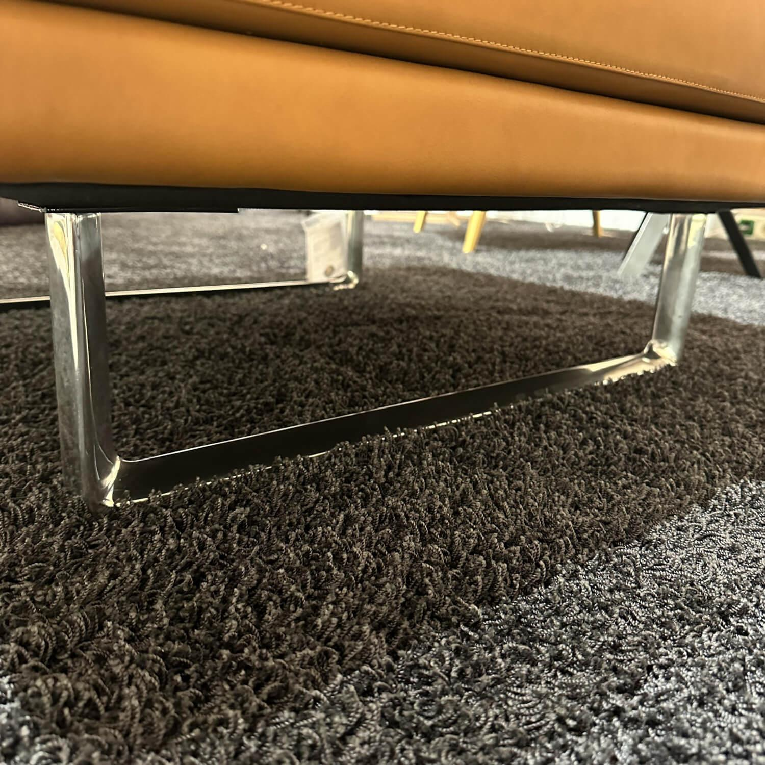 Walter Knoll Polstersitz Prime Time 490 H1 Leder Tan Braun