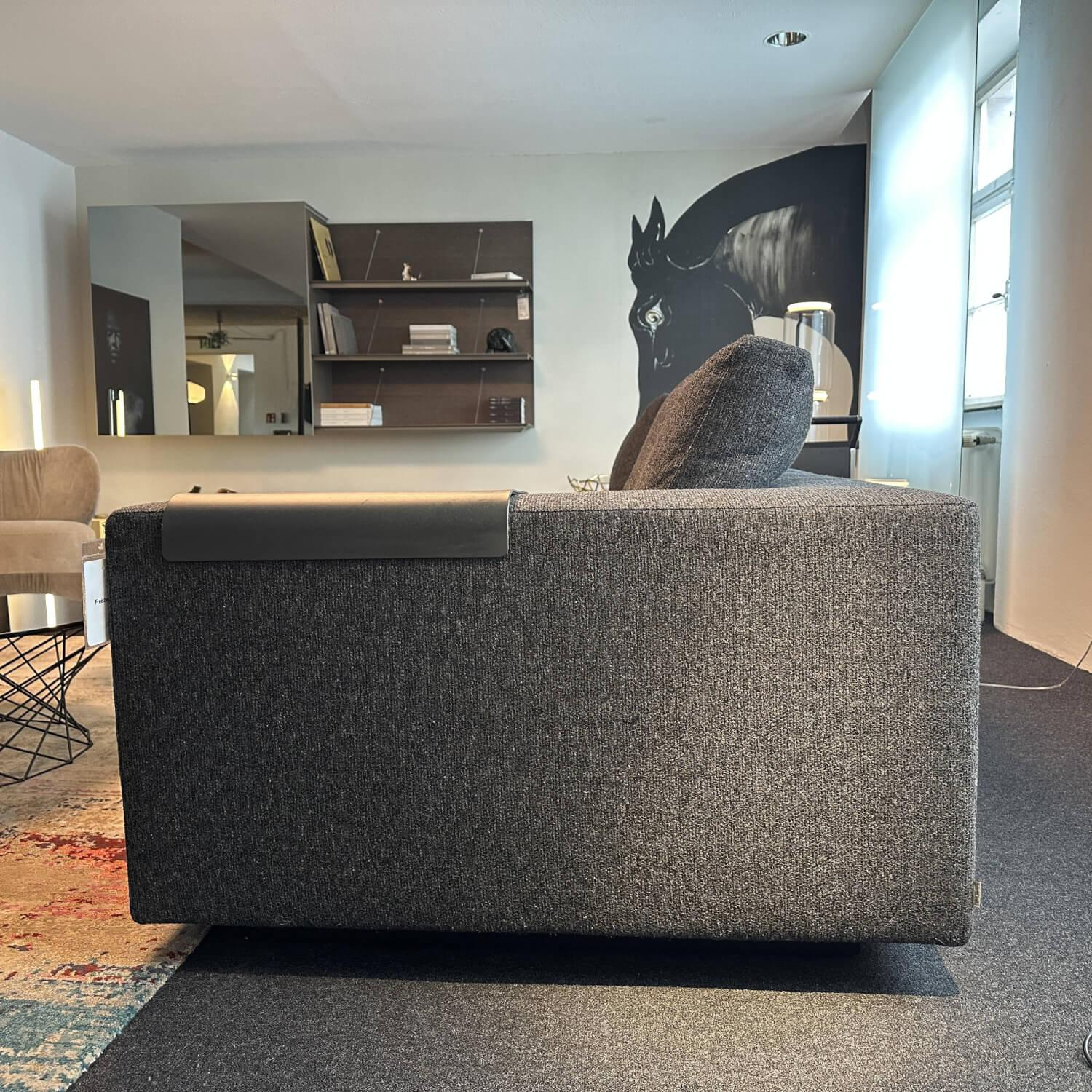Walter Knoll Ecksofa Living Landscape Stoff Kvadrat Schwarz
