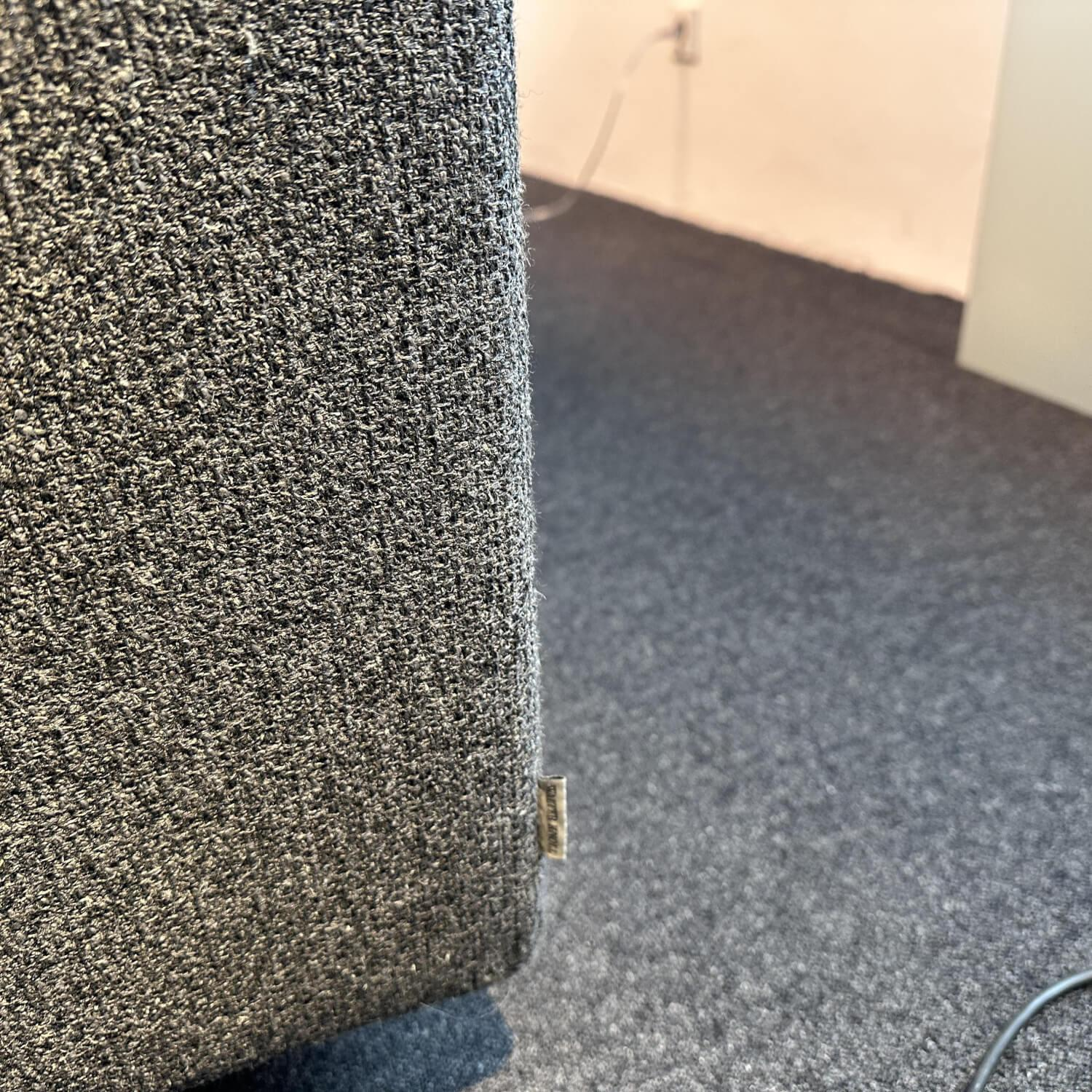 Walter Knoll Ecksofa Living Landscape Stoff Kvadrat Schwarz