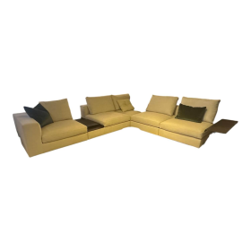 Living Landscape Ecksofa Garbo 7737 Stoff Beige