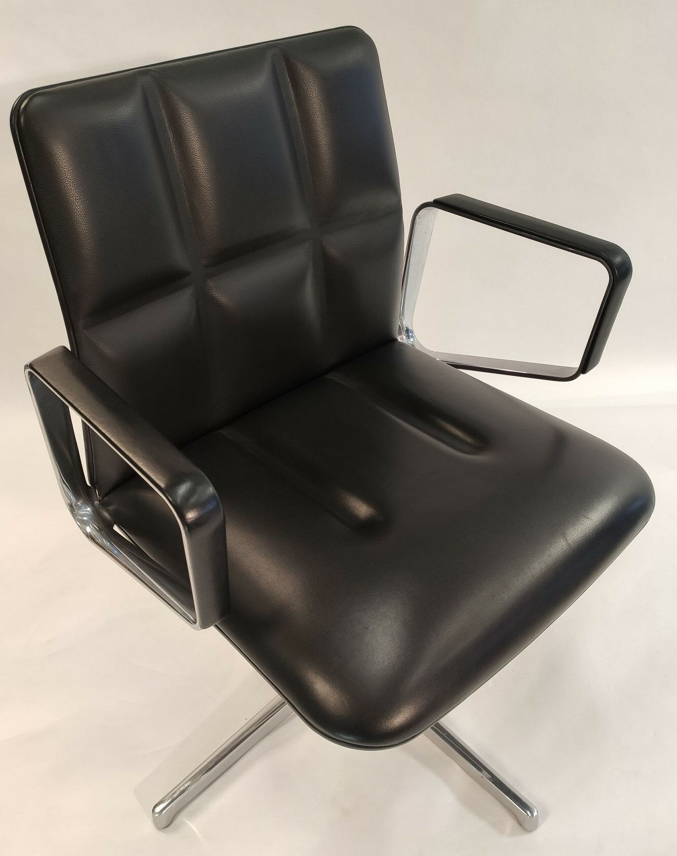 Walter Knoll Konferenzstuhl Leadchair 2023 Schwarz Leder
