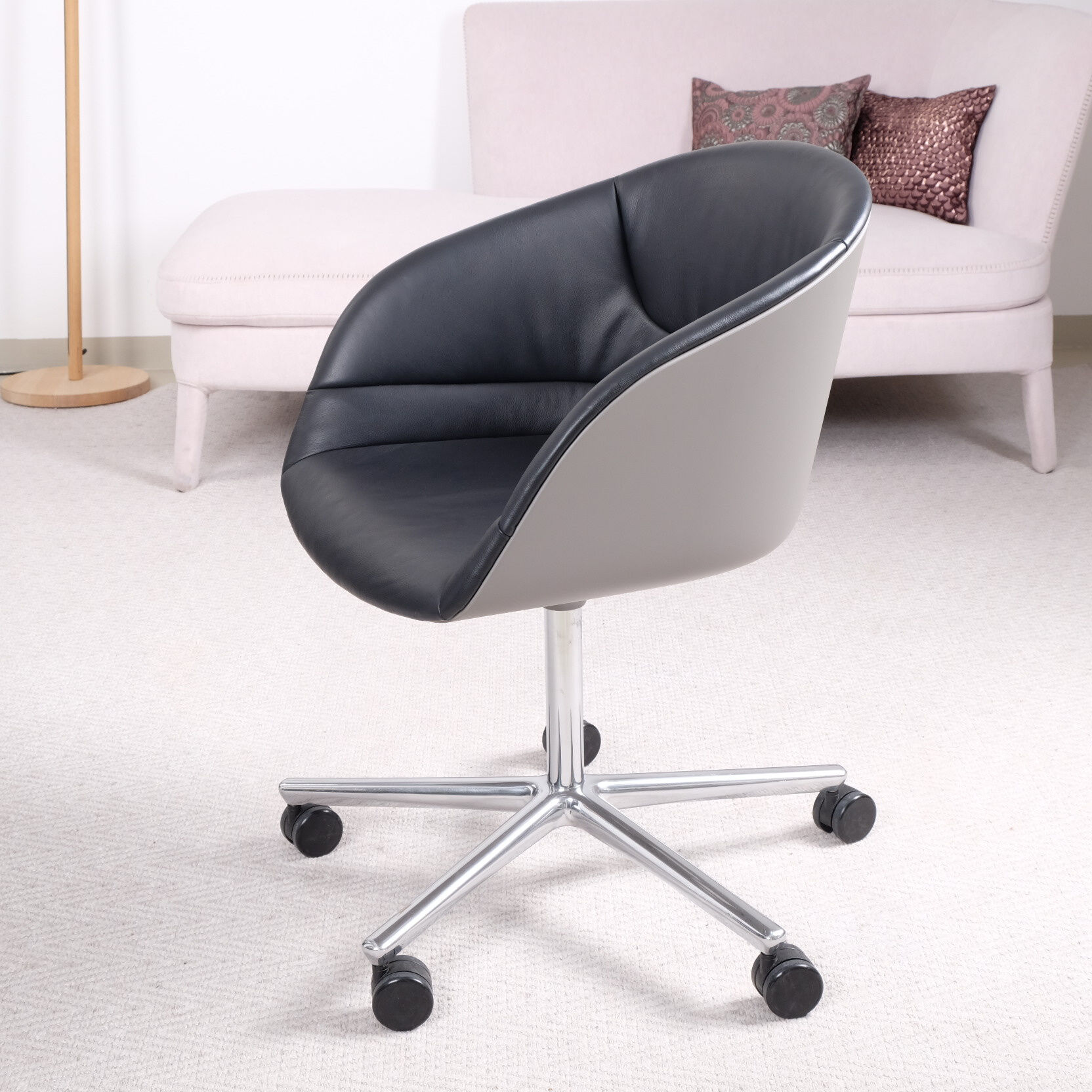 Walter Knoll Kyo Leather Congress 251 Black Greige