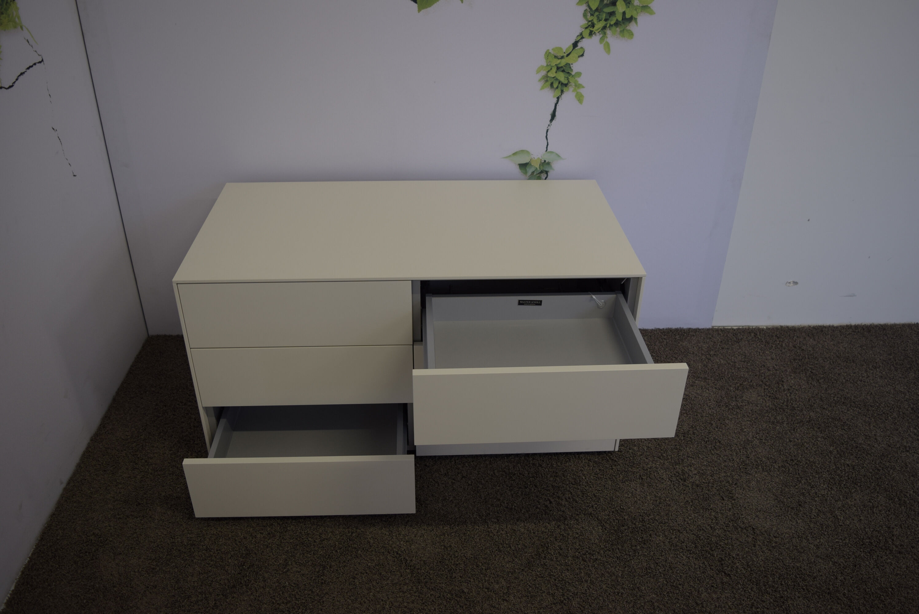 Walter Knoll Anbaucontainer Mono-V Lack Weiß