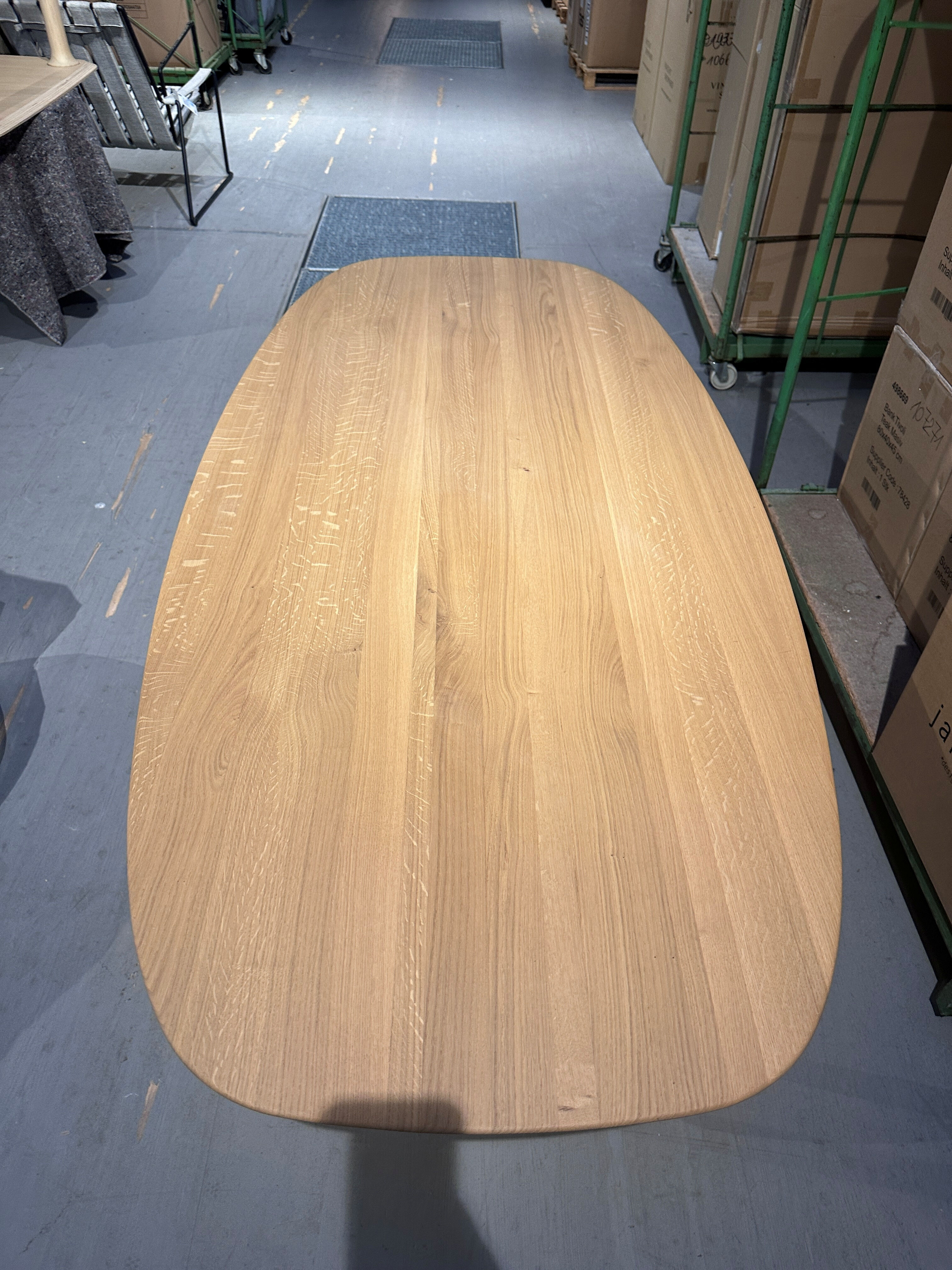 Walter Knoll dining table Moualla Solid Oak White Pigmented