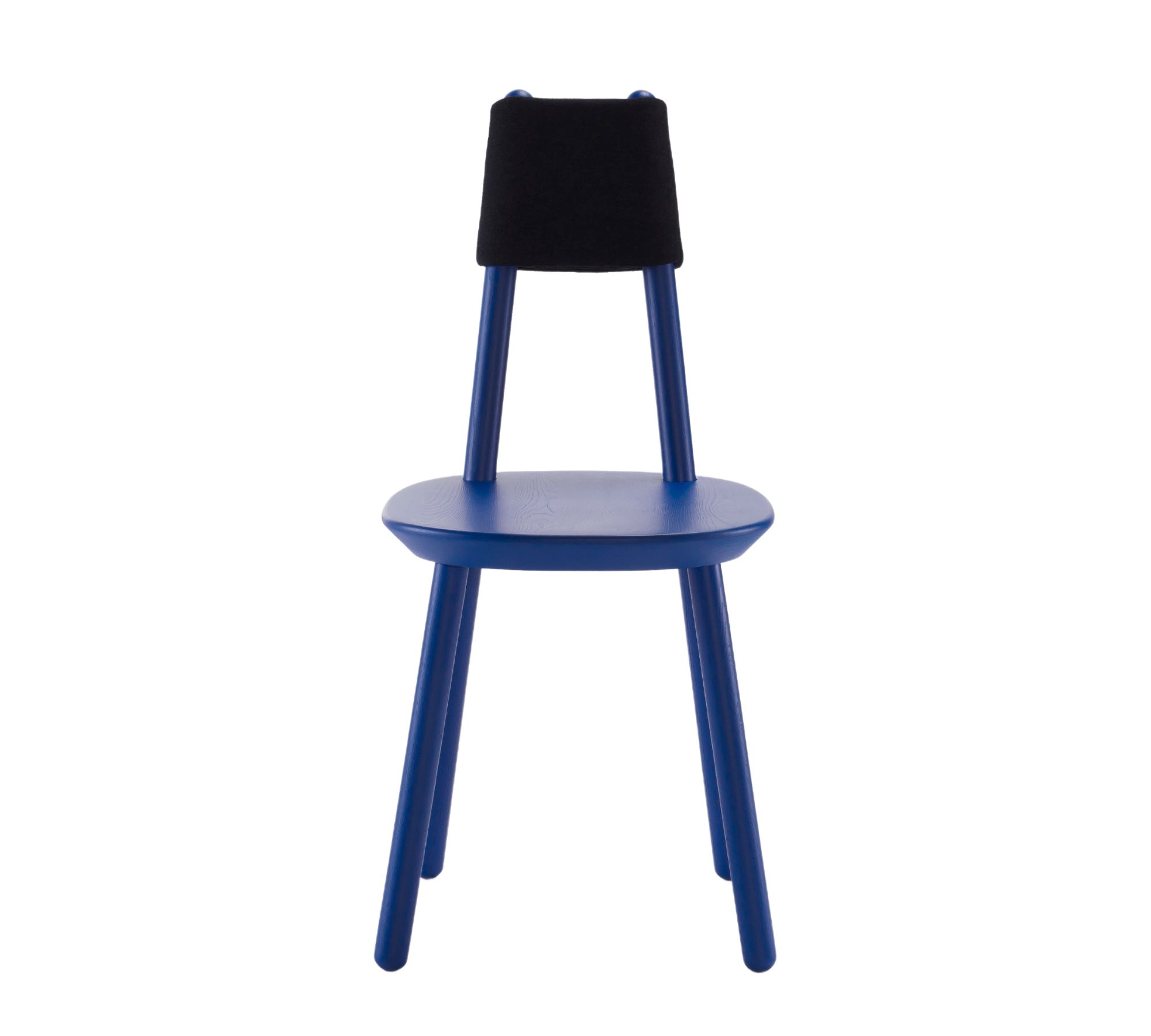 Naïve Stuhl Holz Blau