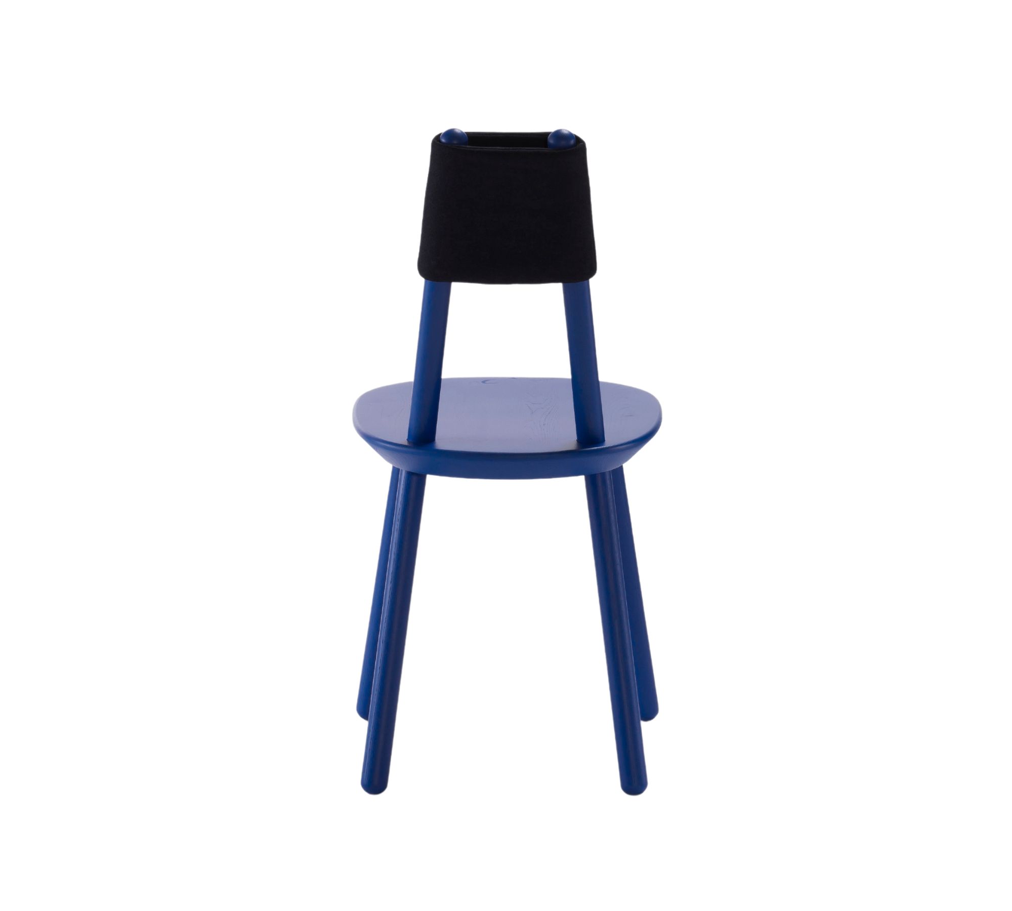 Naïve Stuhl Holz Blau