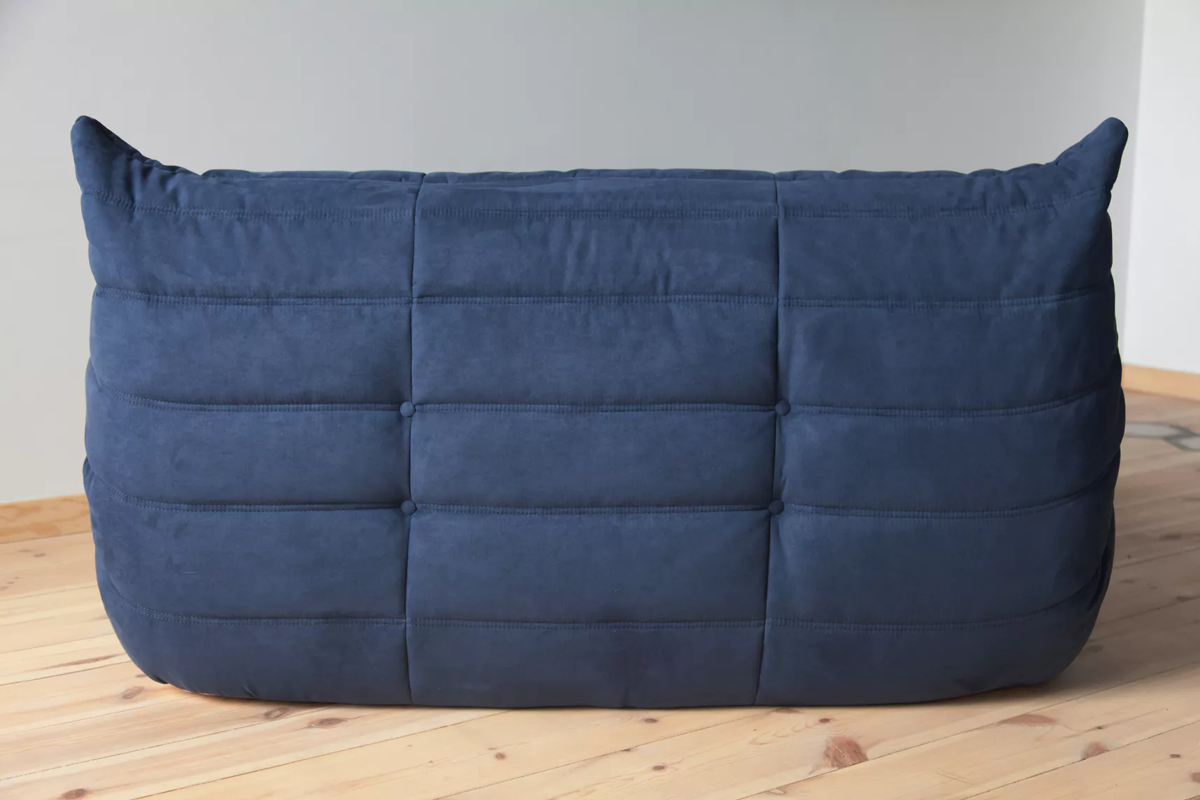 Togo Sofa 2-seater Textile Navy Blue