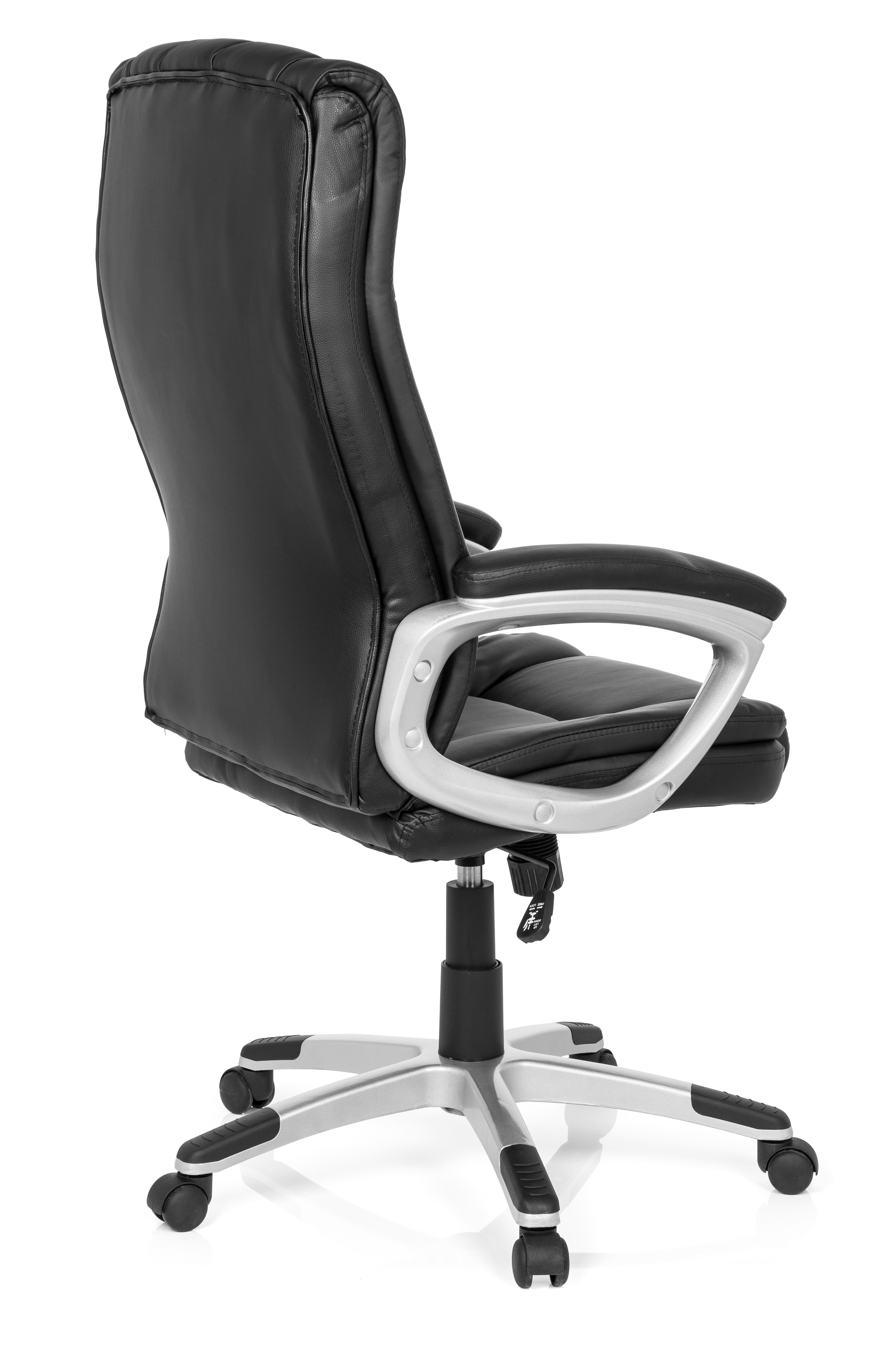 Office chair faux leather black
