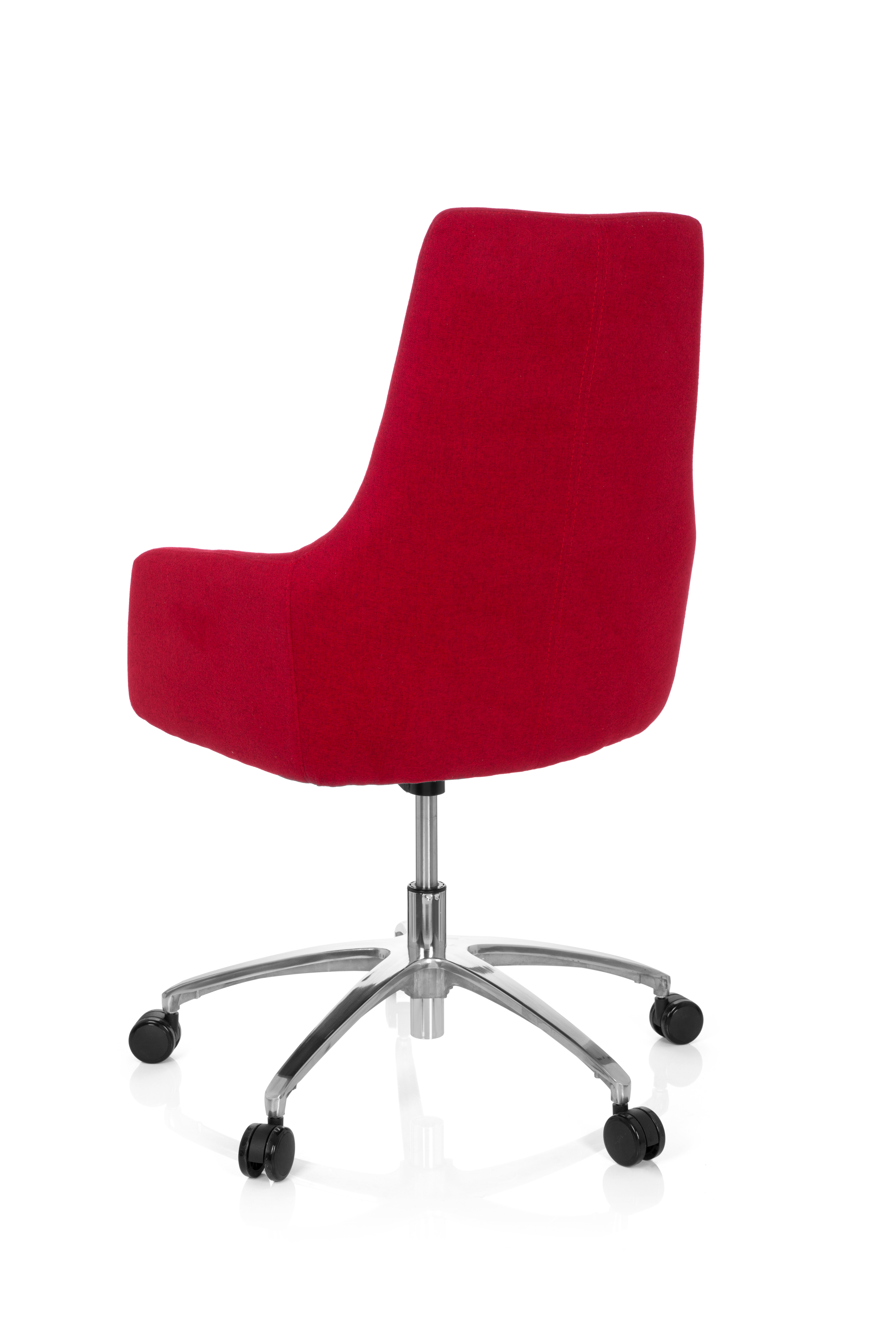 Office chair fabric cover red