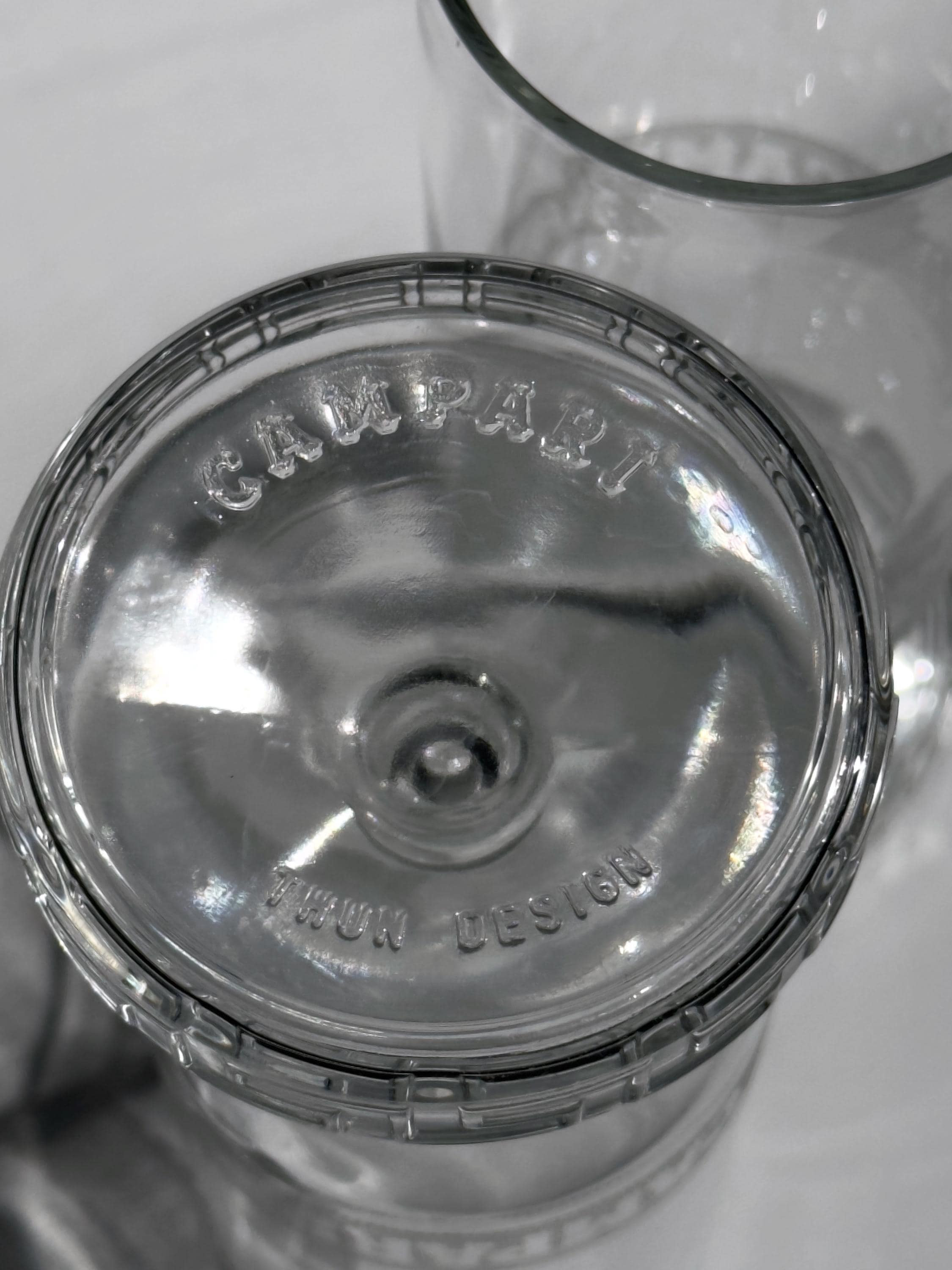 5 Campari „Greca“ Bittergläser von Matteo Thun für Alessi