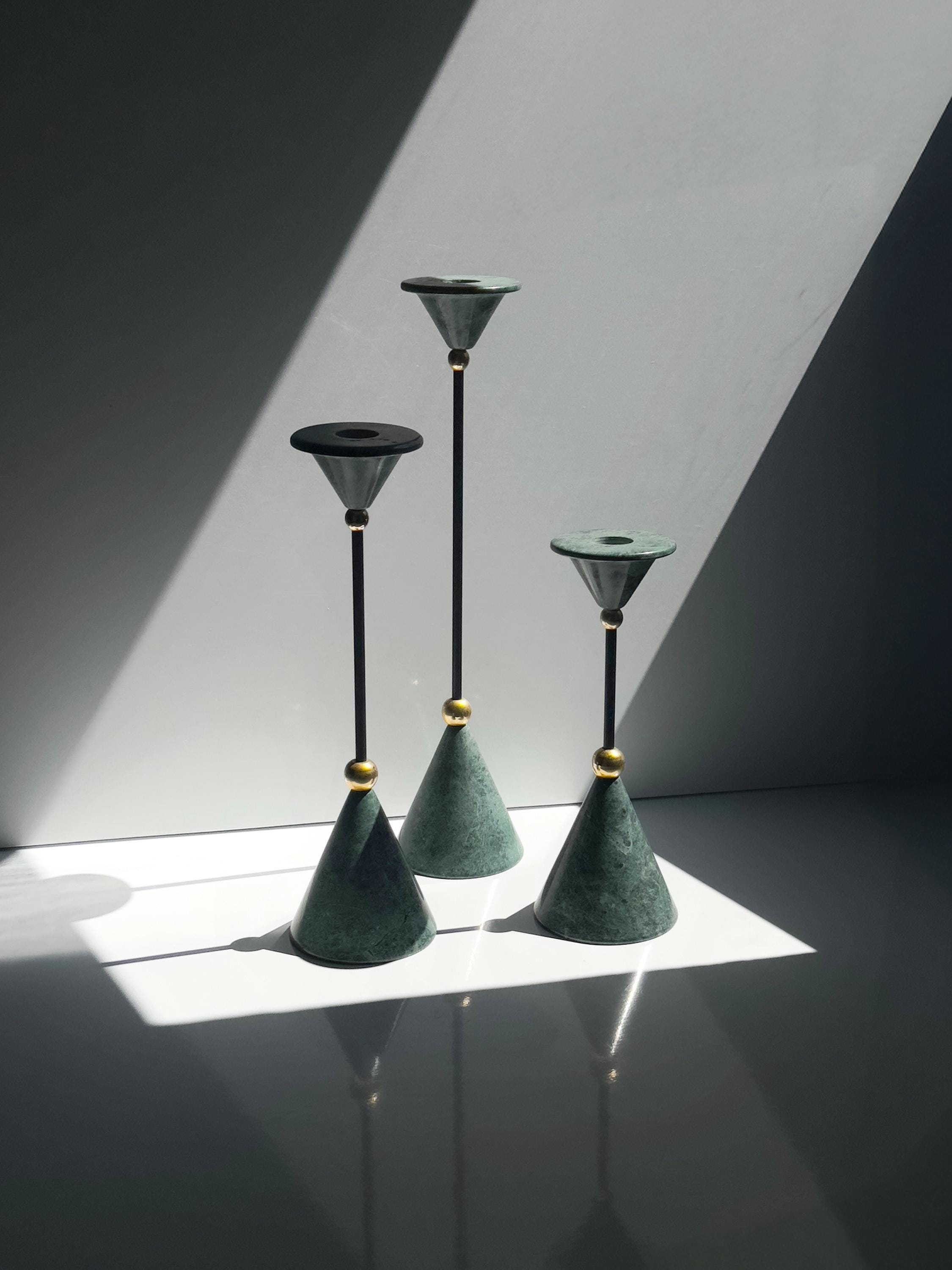 3er Set Christian de Beaumont zugeschriebene Postmodern