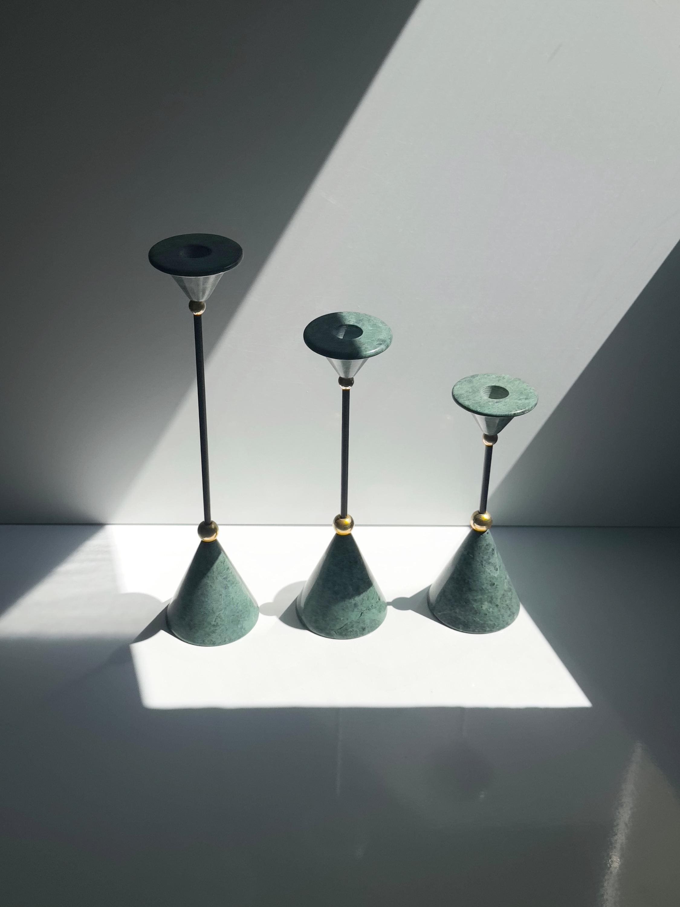 3er Set Christian de Beaumont zugeschriebene Postmodern