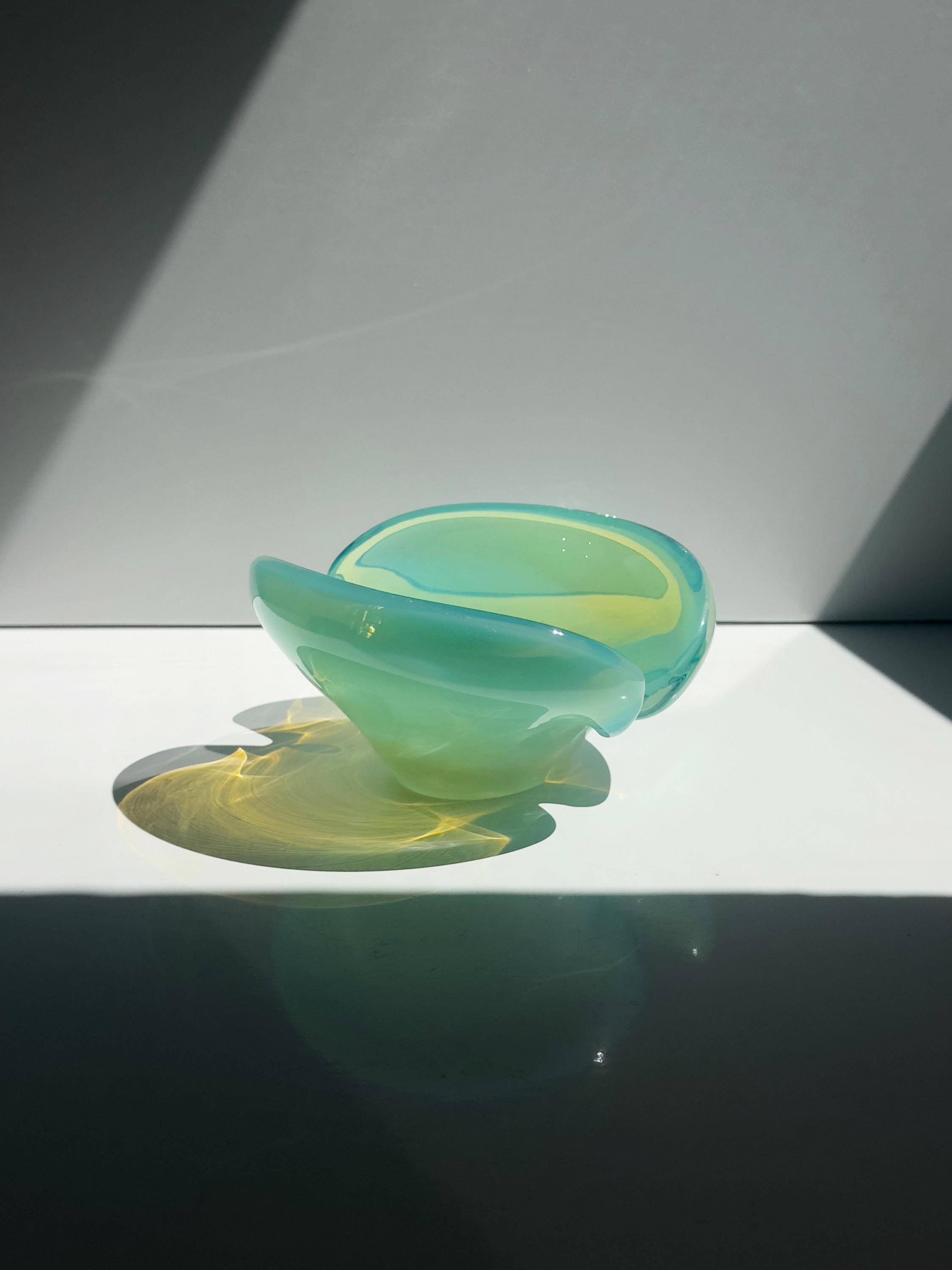 Vintage Murano Uranglas Aschenbecher / Vide Poche