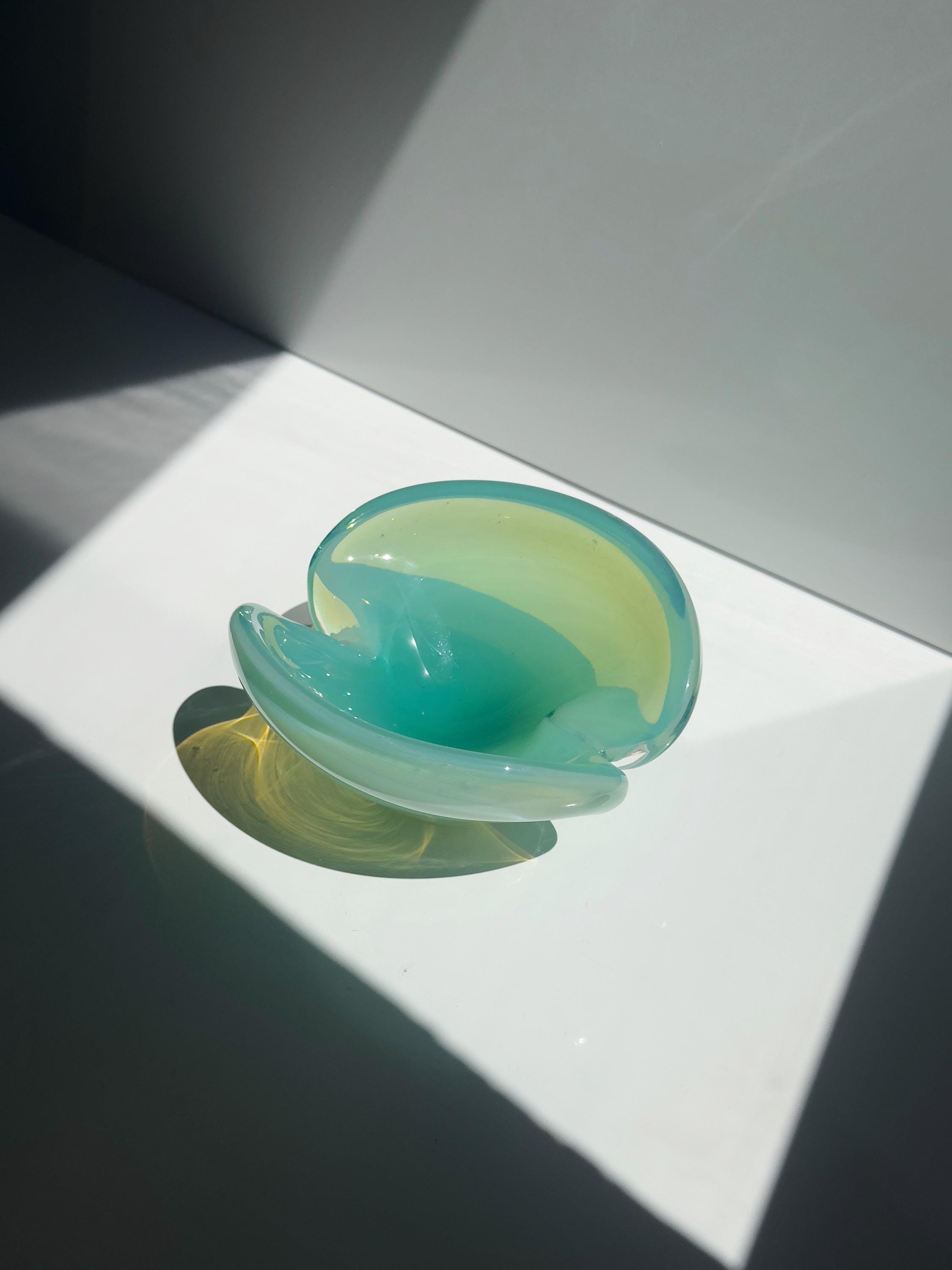 Vintage Murano Uranglas Aschenbecher / Vide Poche