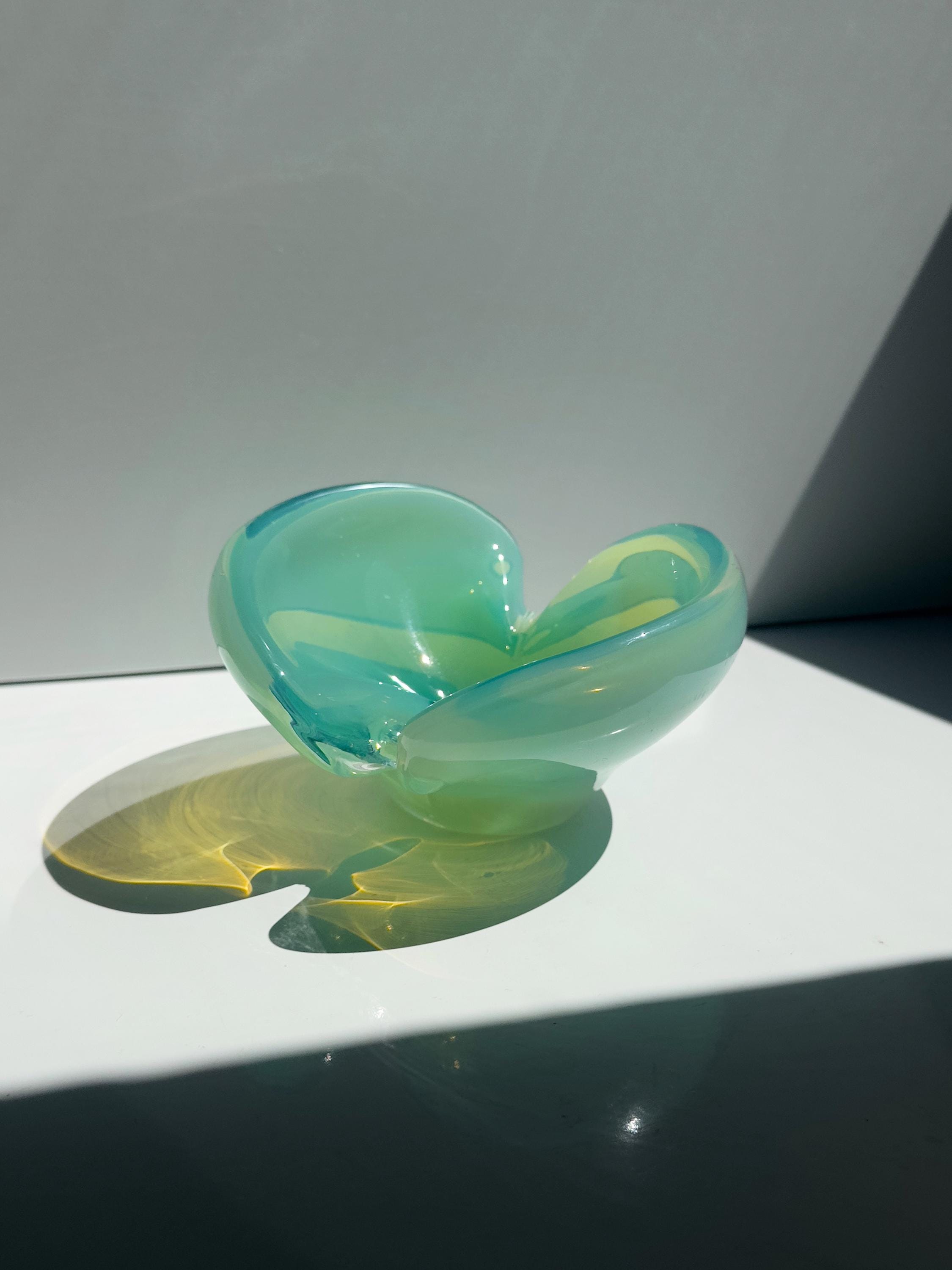 Vintage Murano Uranglas Aschenbecher / Vide Poche