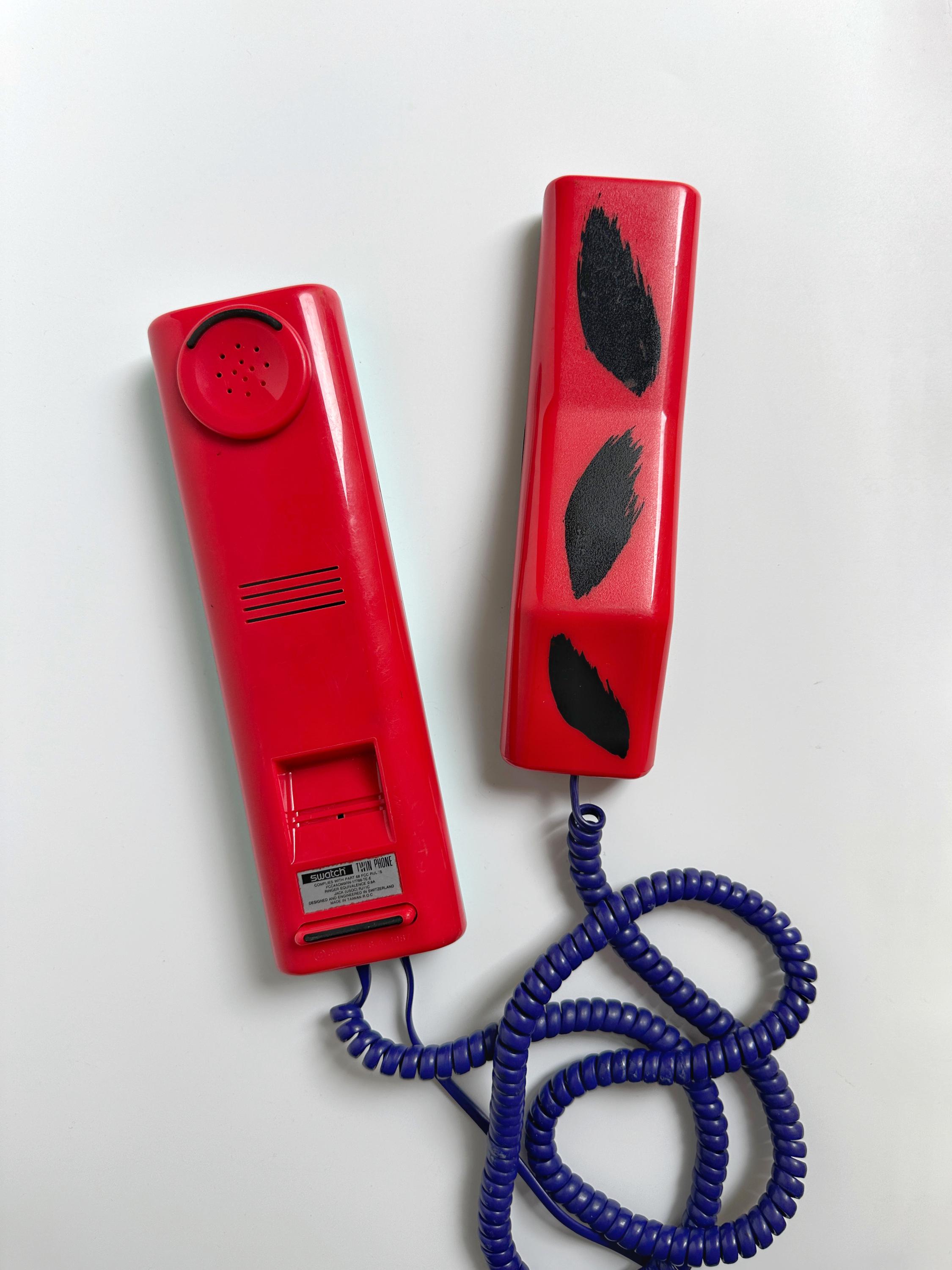 Swatch twin phone memphis milano