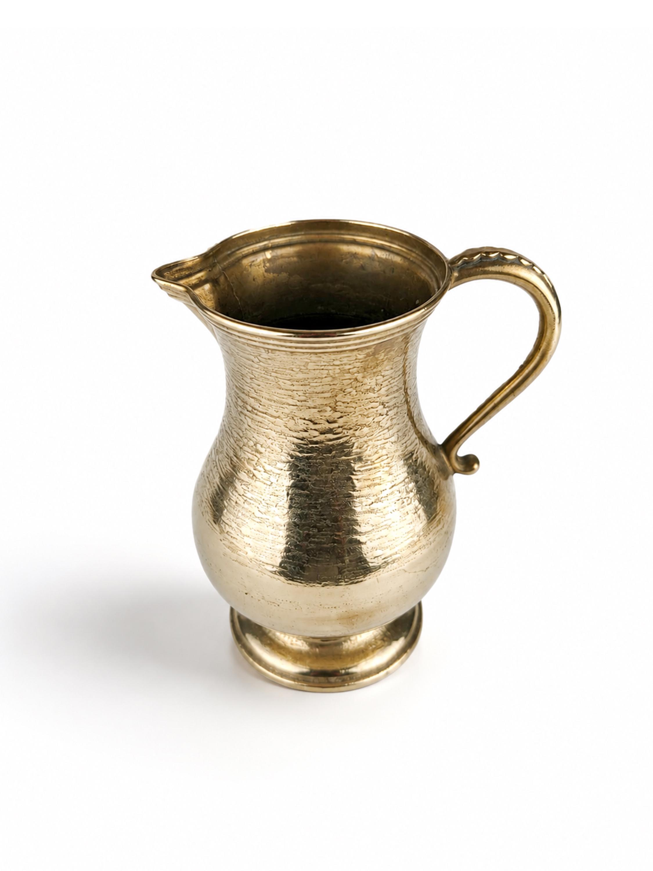 Vintage Messingkrug, Mid-Century Vase aus den 1950er Jahren