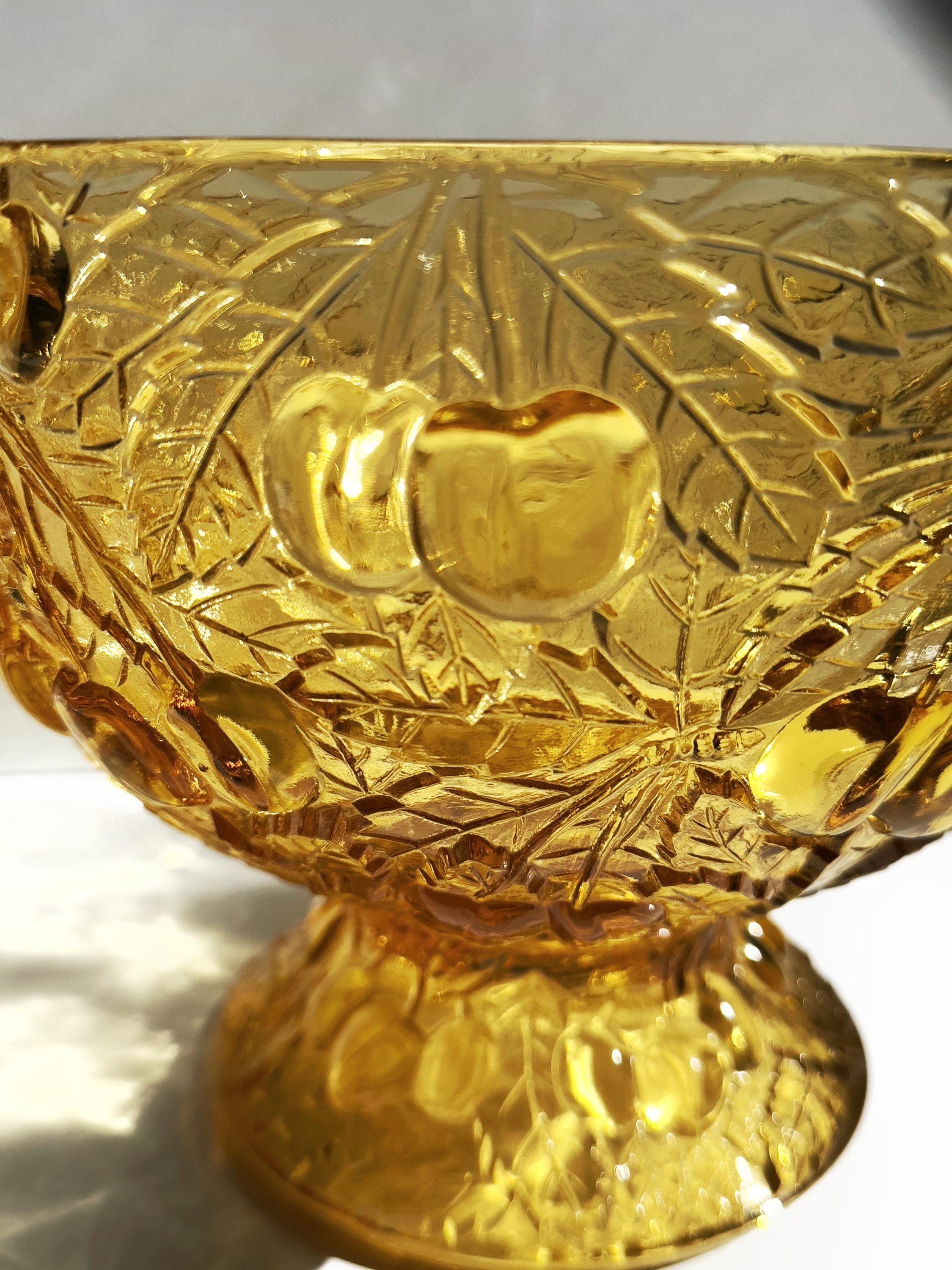 Rudolf Schröter für Inwald Art-Deco Fußschale „Cherries“