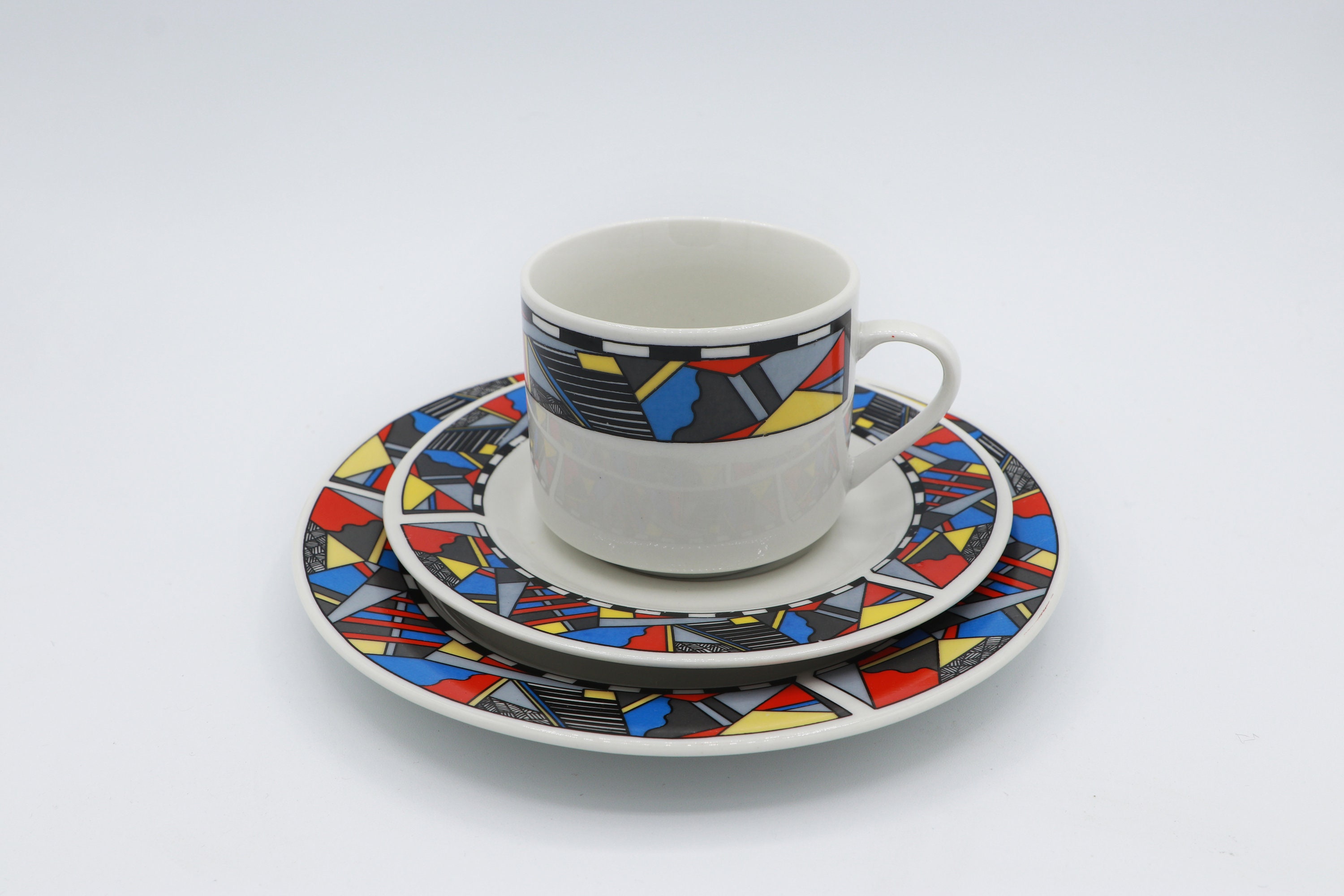18-teiliges Wellco Design Kaffeeservice für 6 Personen