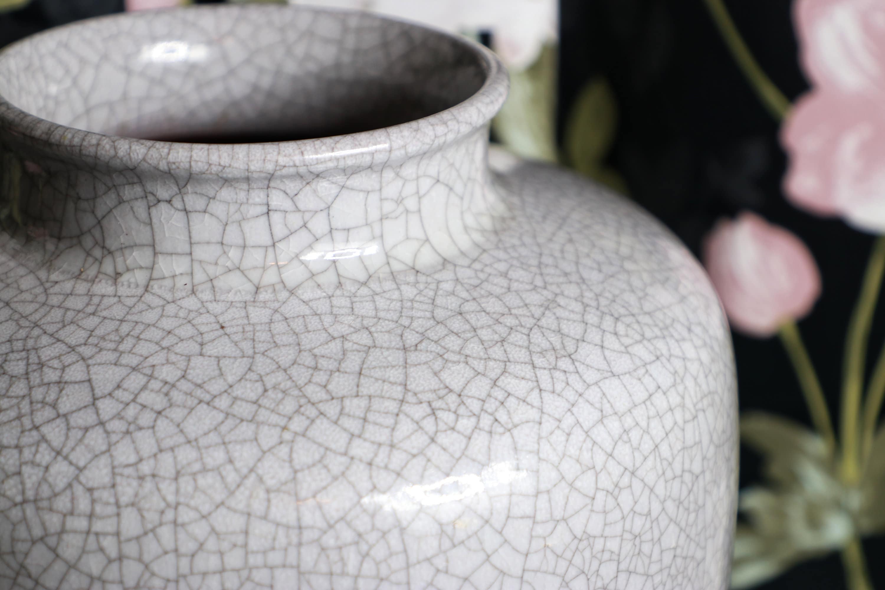 Karlsruher Majolika Bodenvase 5785 von Friedegart Glatzle