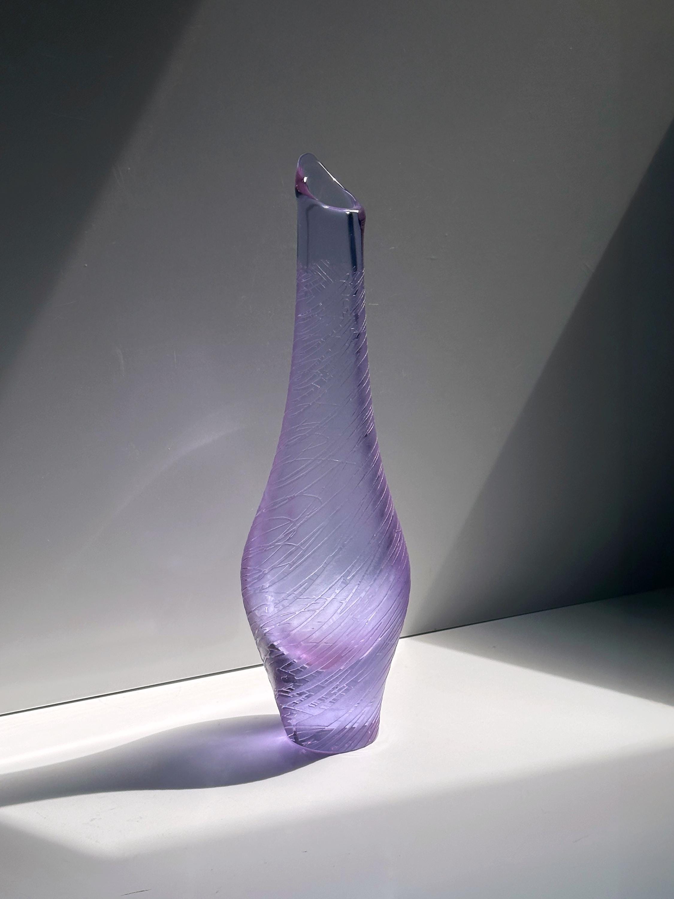 Miroslav Klinger Alexandritglas Vase für ZBS