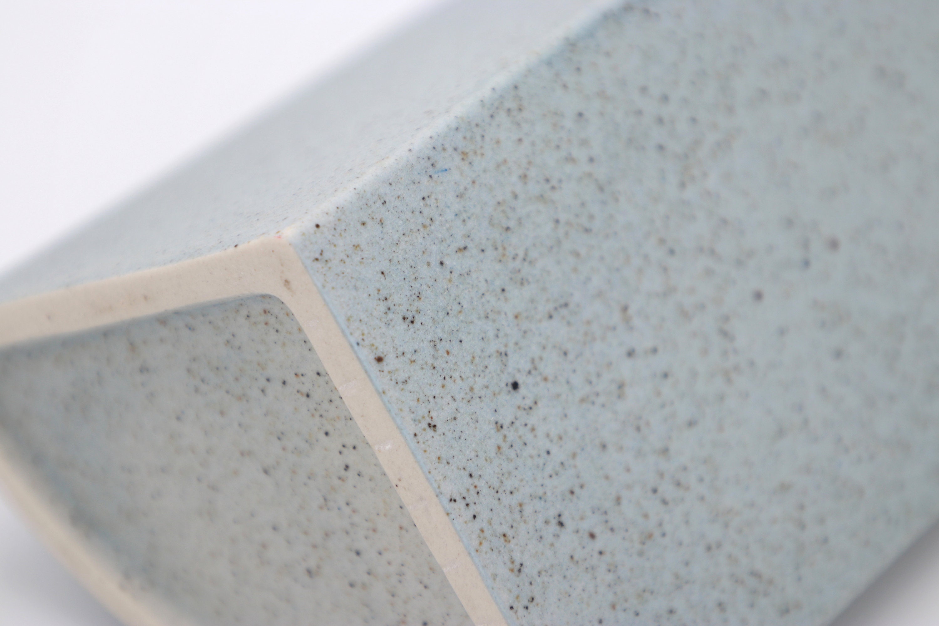 Lineasette Ceramiche Vase mit Glaselement