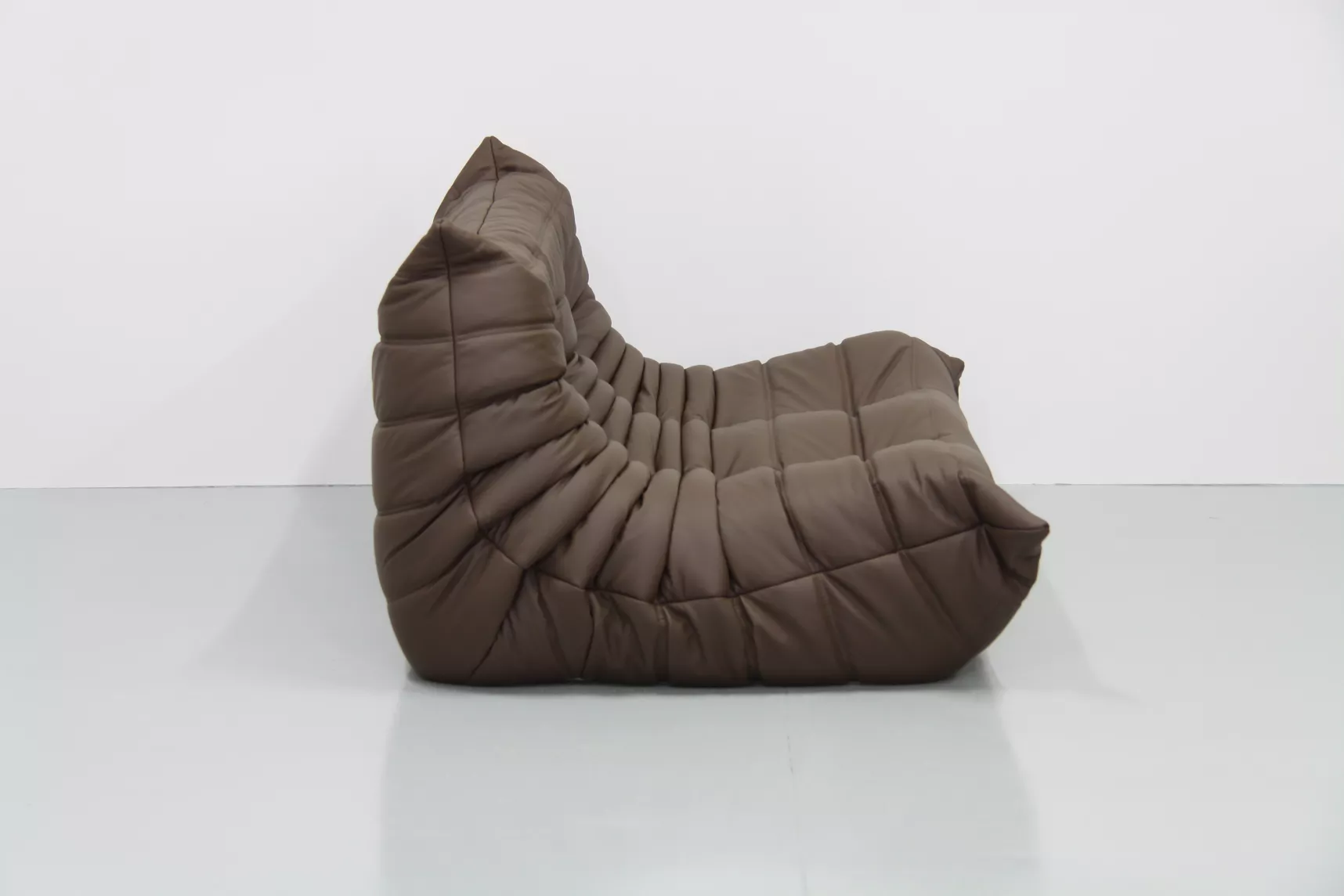 Togo Sofa 2-Sitzer Leder Braun