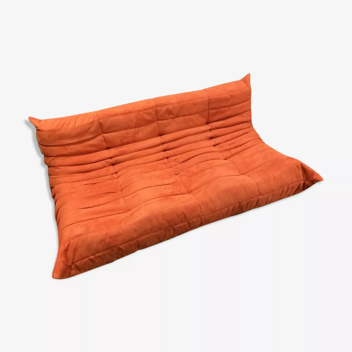 Togo Sofa 3-Sitzer Textil Orange