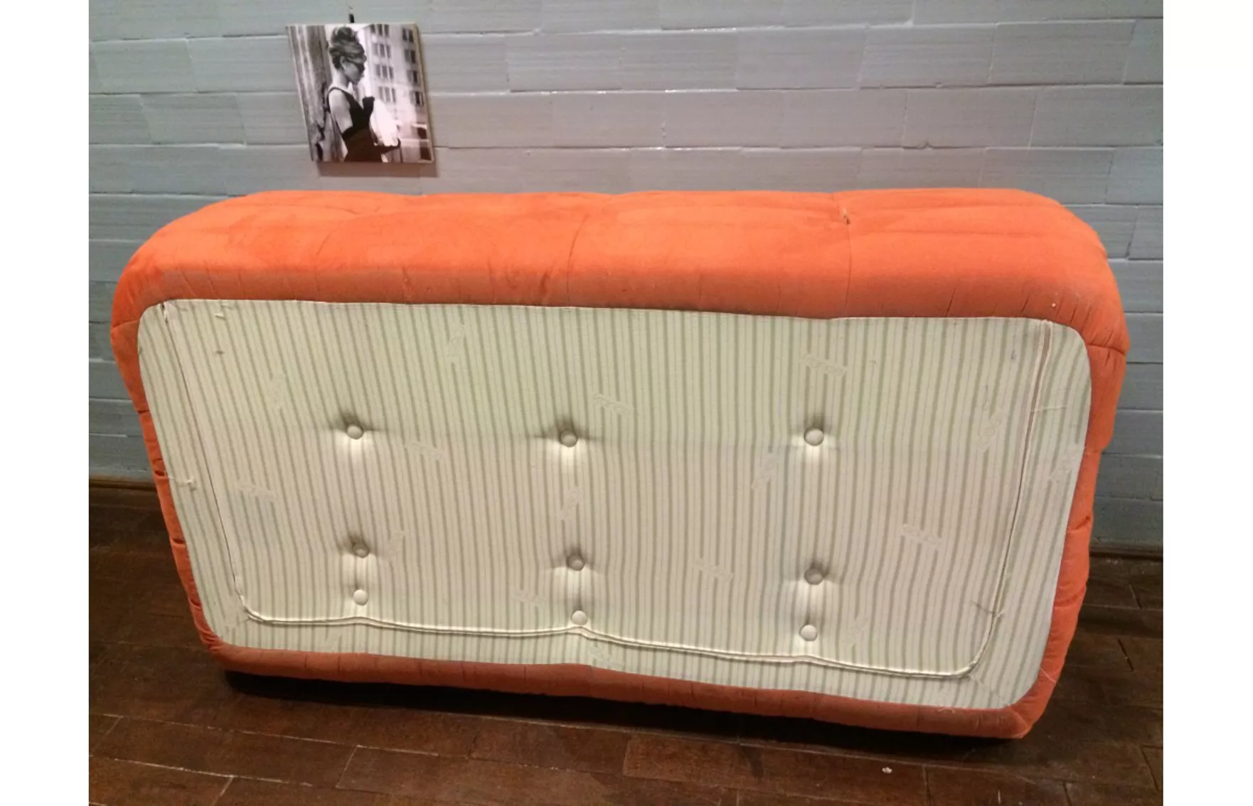 Togo Sofa 3-Sitzer Textil Orange