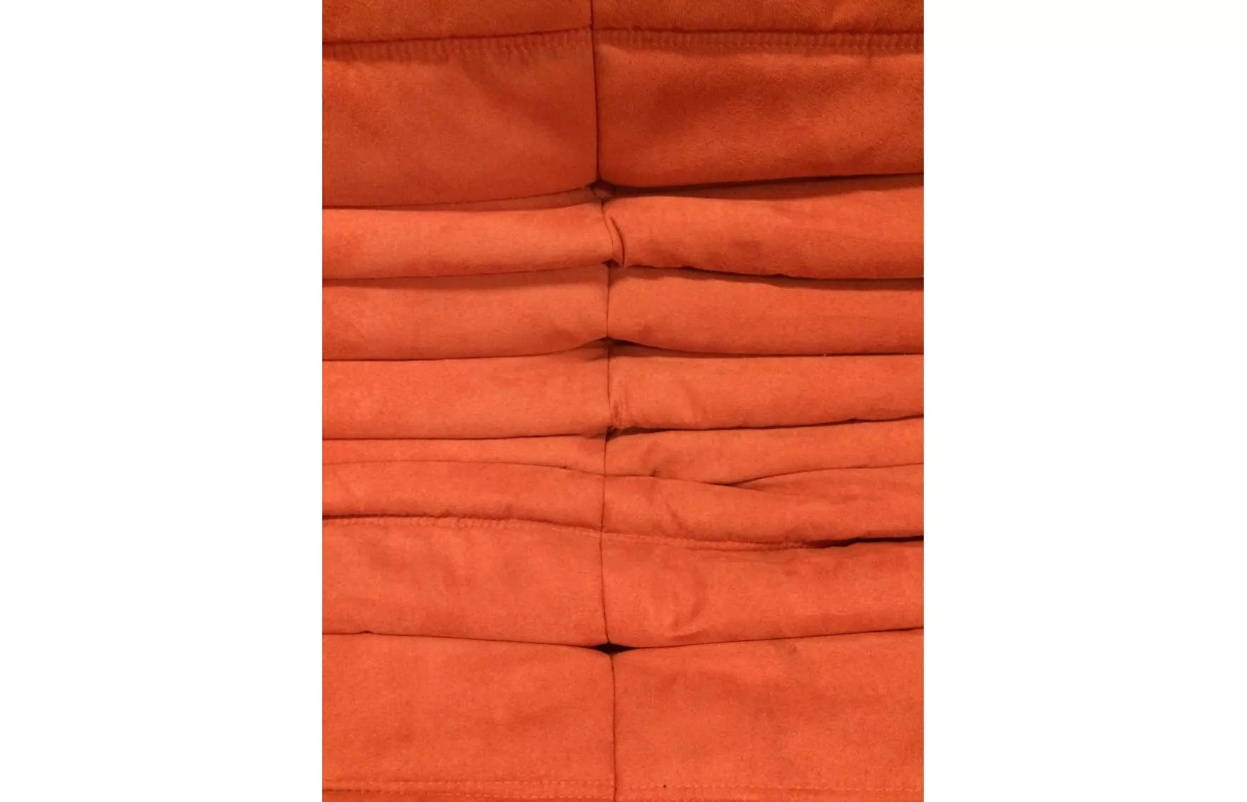 Togo Sofa 3-Sitzer Textil Orange