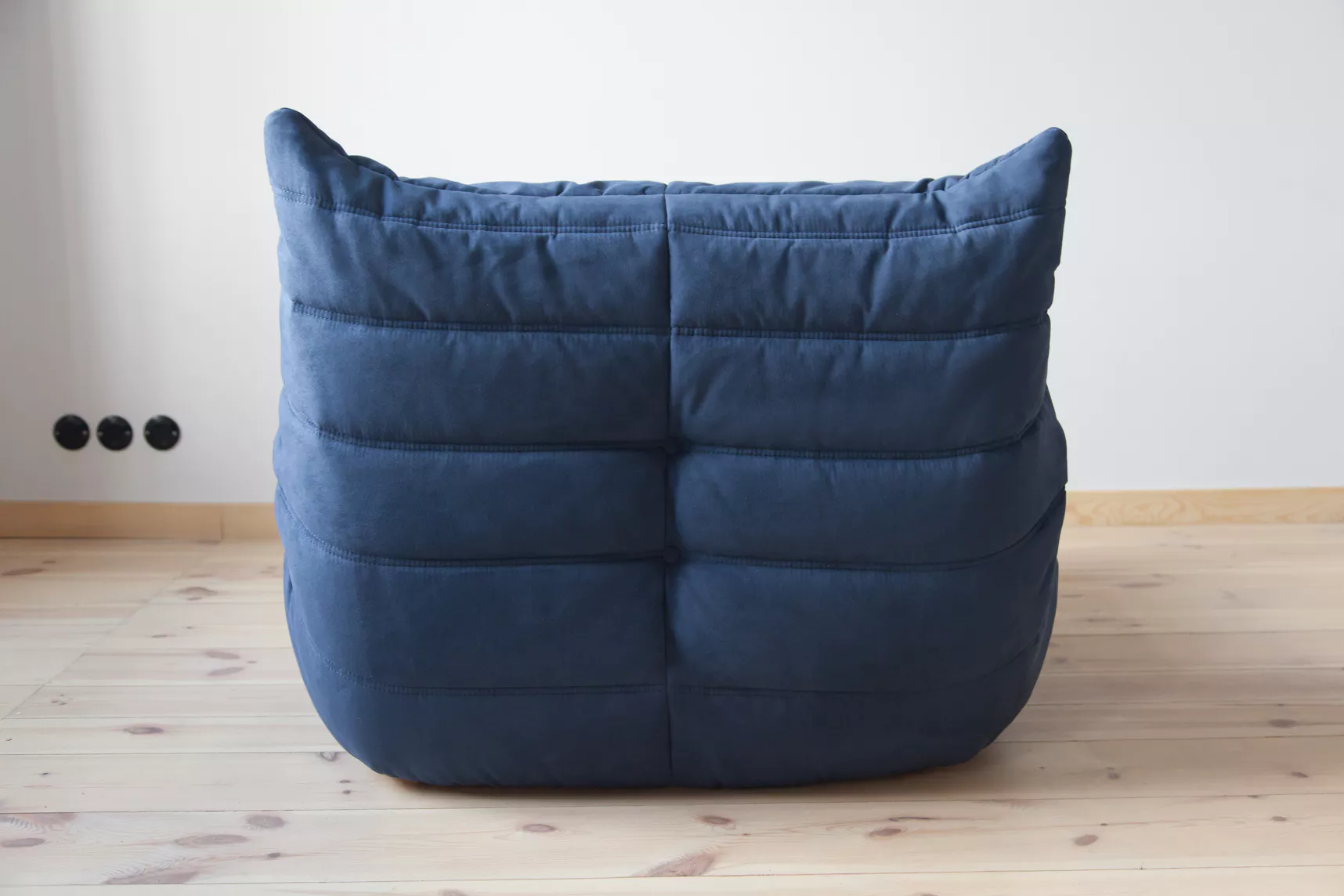 Togo Armchair Textile Navy Blue
