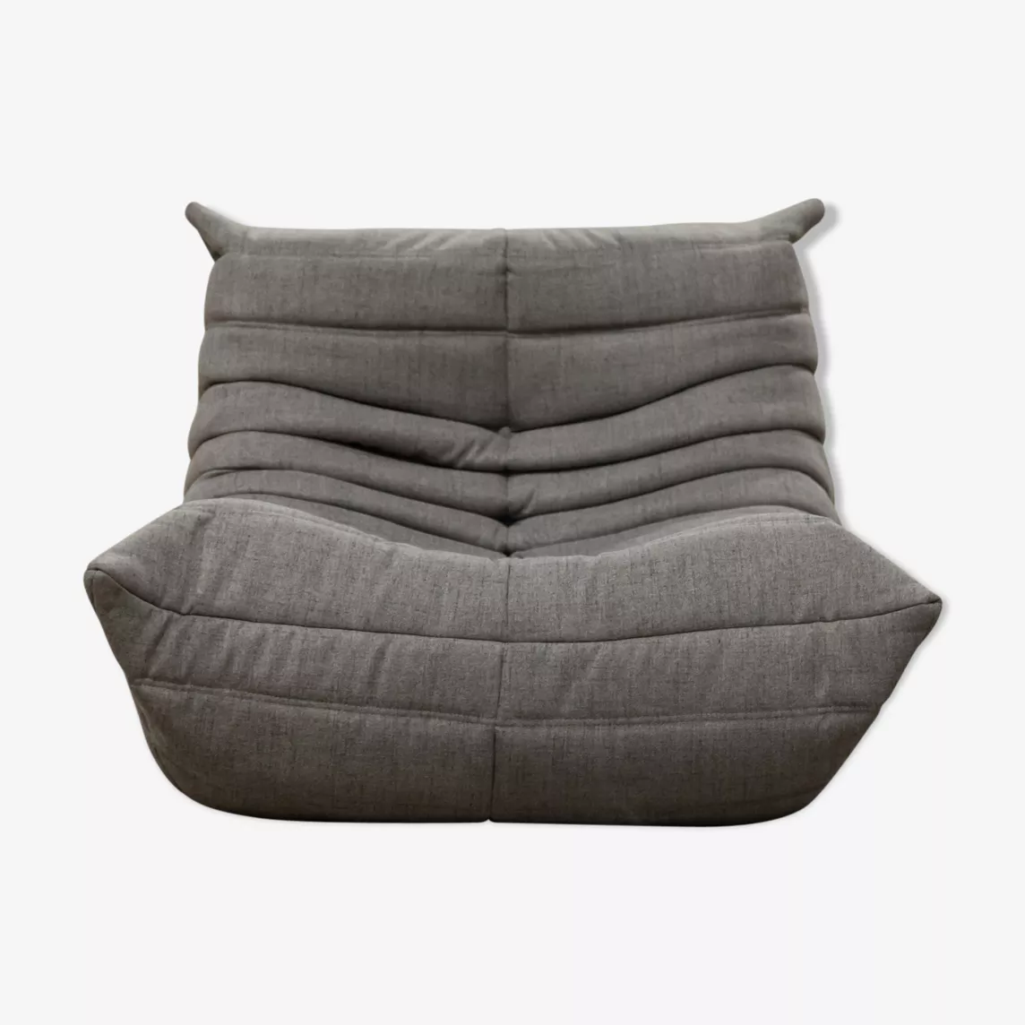 Togo armchair Fabric Warm Grey