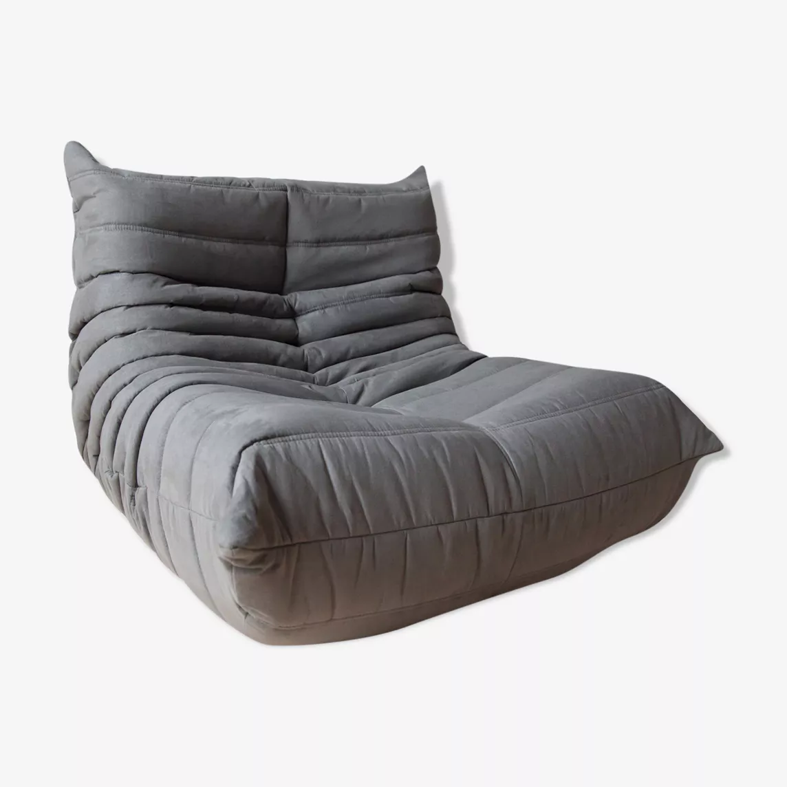 Togo armchair textile grey