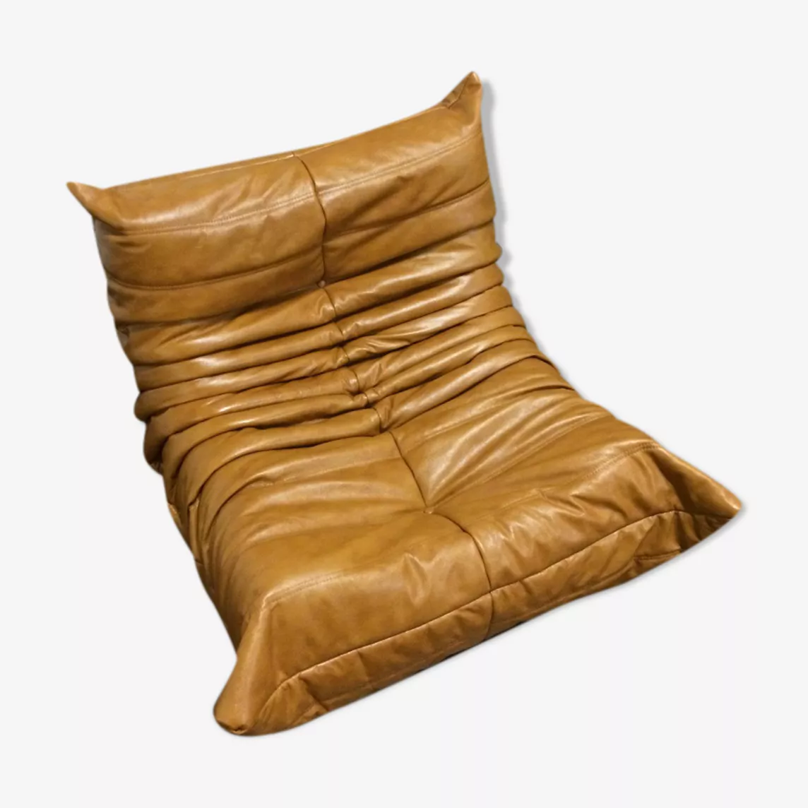 Togo Sessel Leder Beige